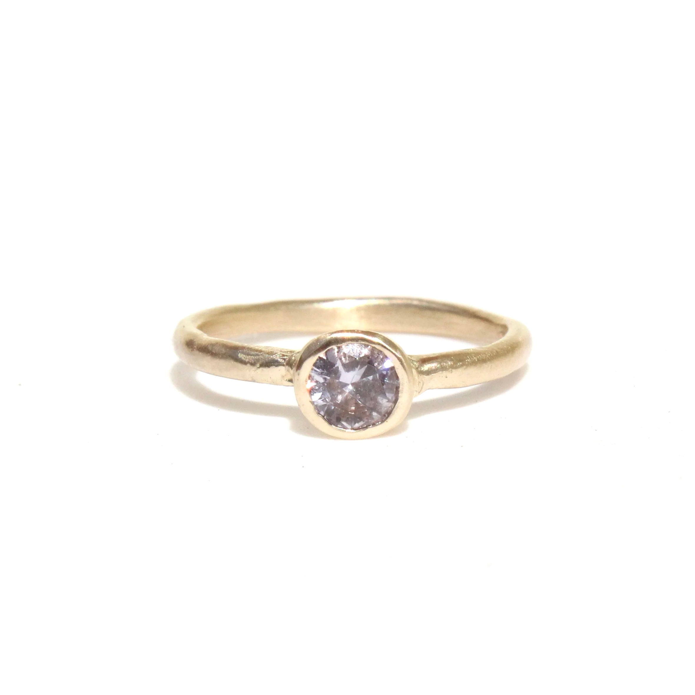 lavender sapphire solitaire