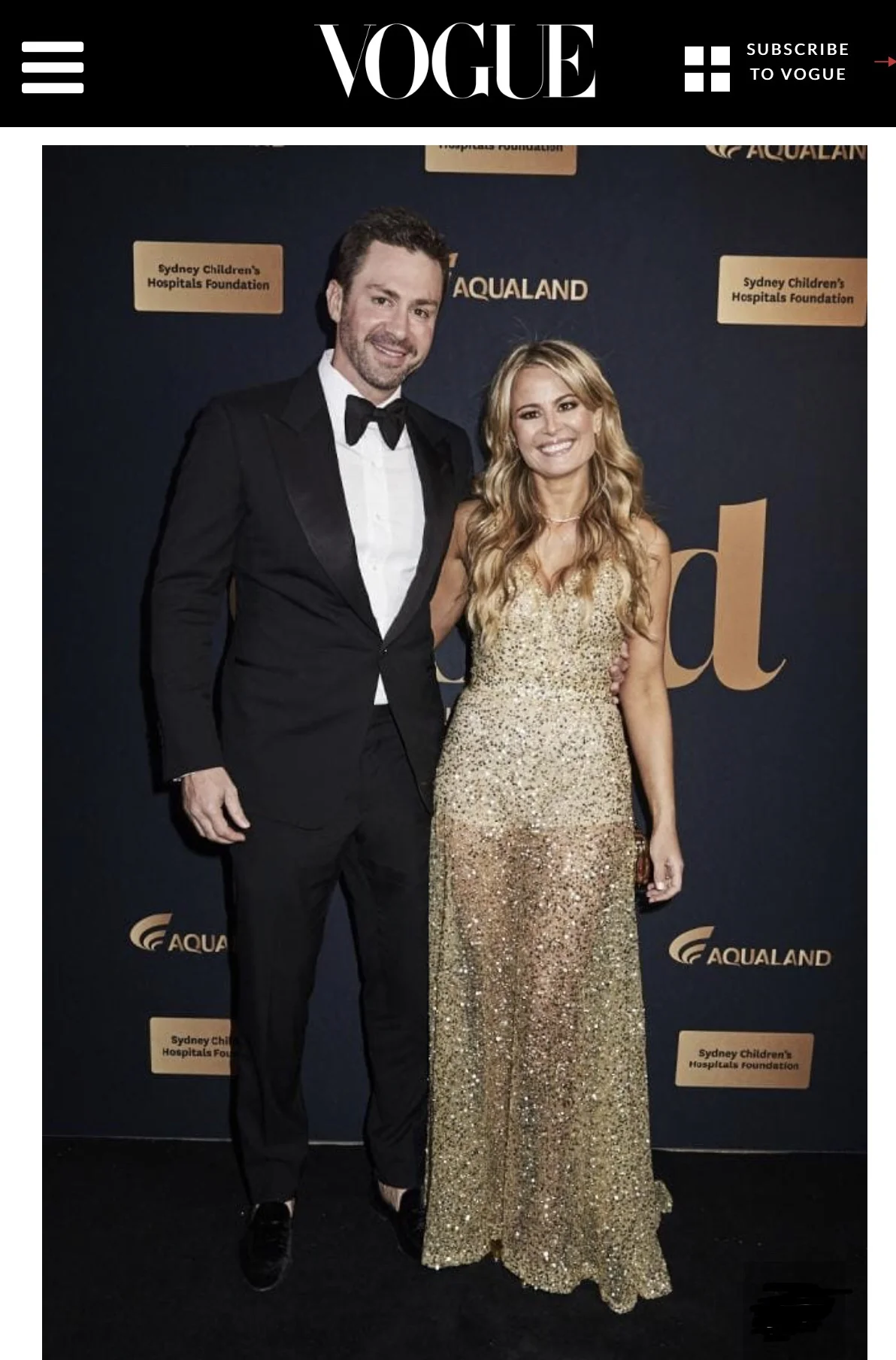 Scott and Alina Barlow -as seen in Vogue