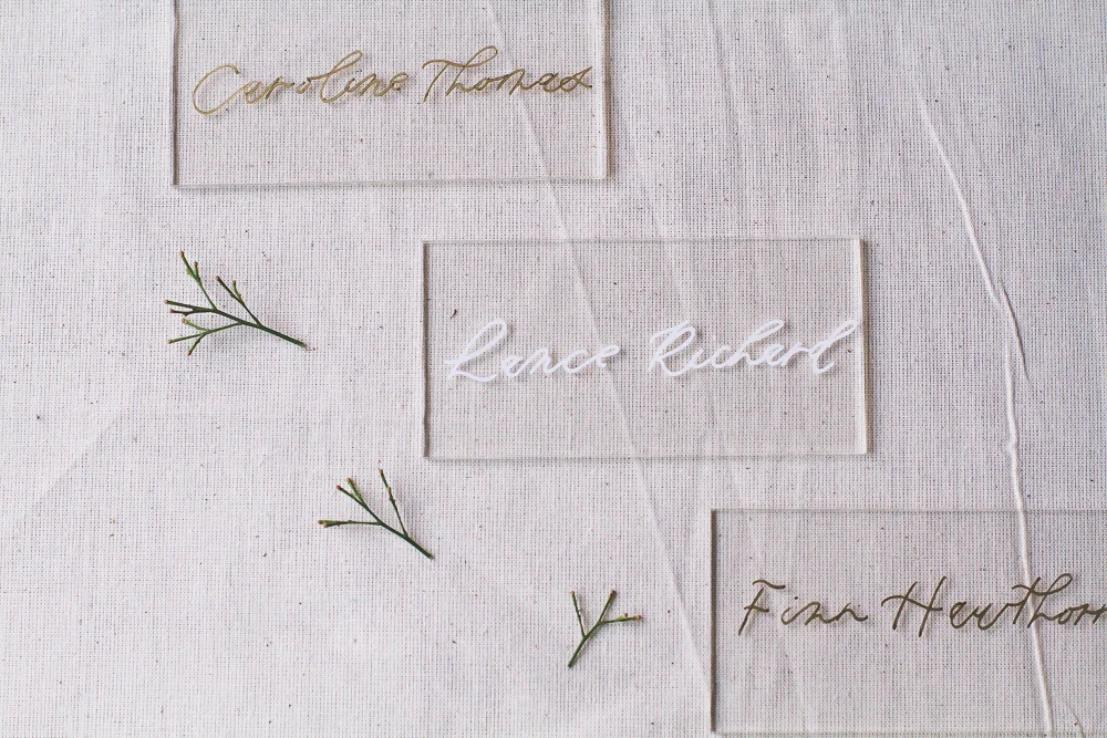 california fine art wedding calligrapher, bay area wedding calligrapher, wedding calligraphy, california wedding, fine art wedding, calligraphy escort cards, calligraphy place cards