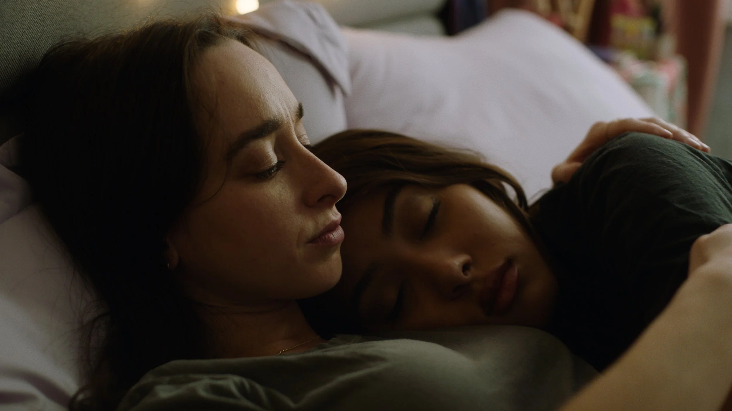 Ali Kolbert and Sienna Hubert-Ross. Queer romance female friendship film