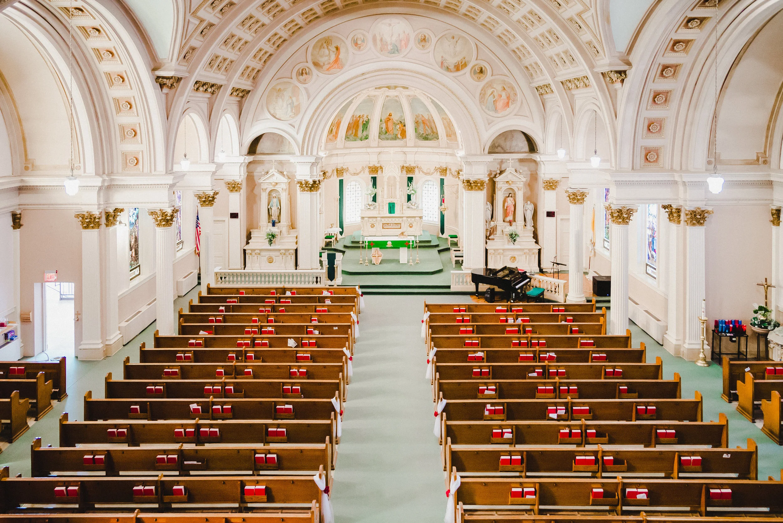 Balcony View at St. Peter's Catholic Church - Delano, MN