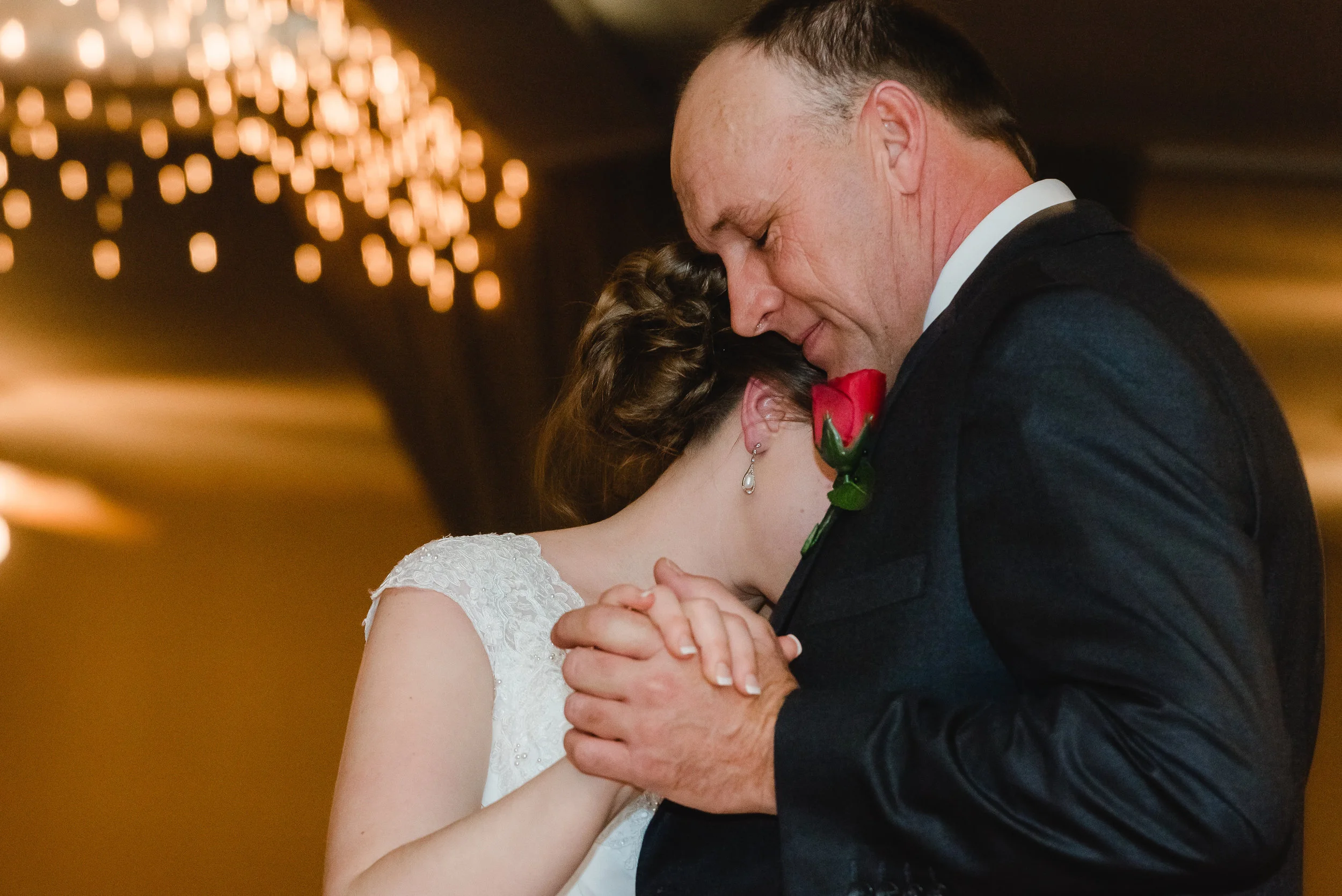 Traditional Dance with Father of the Bride at Blue Note Ballroom - Winsted, MN Wedding Photographer