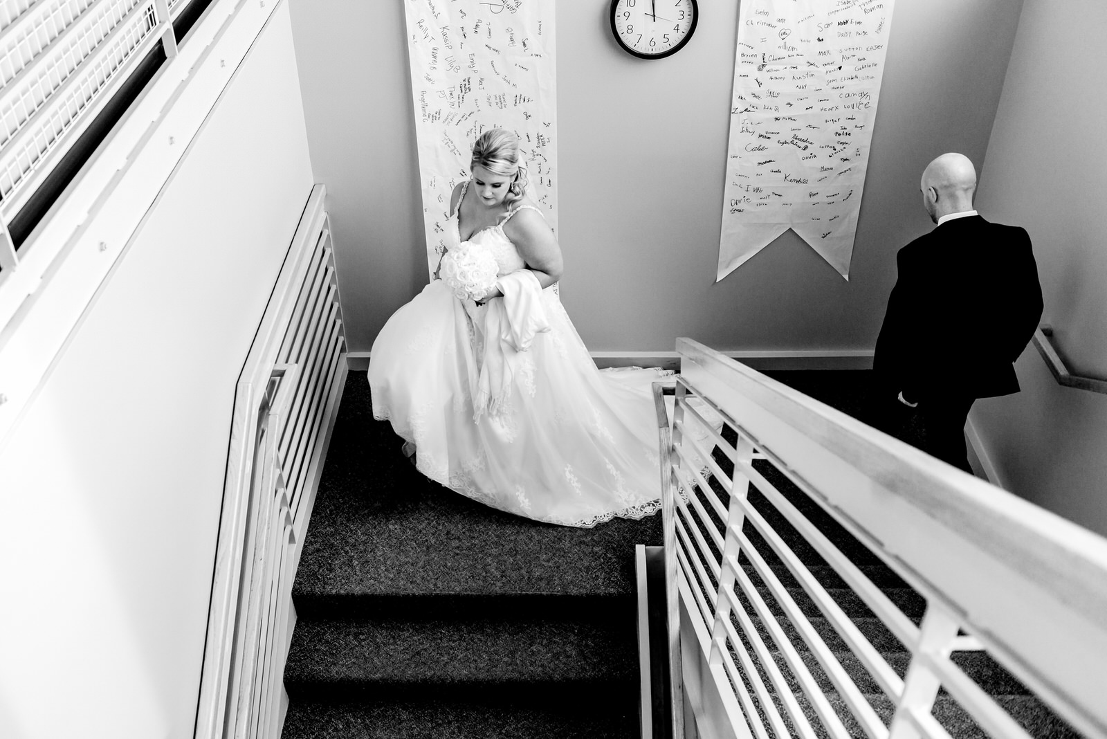 Heather and Taylor - Horse and Hunt Club Wedding - Highlights BW-25.jpg