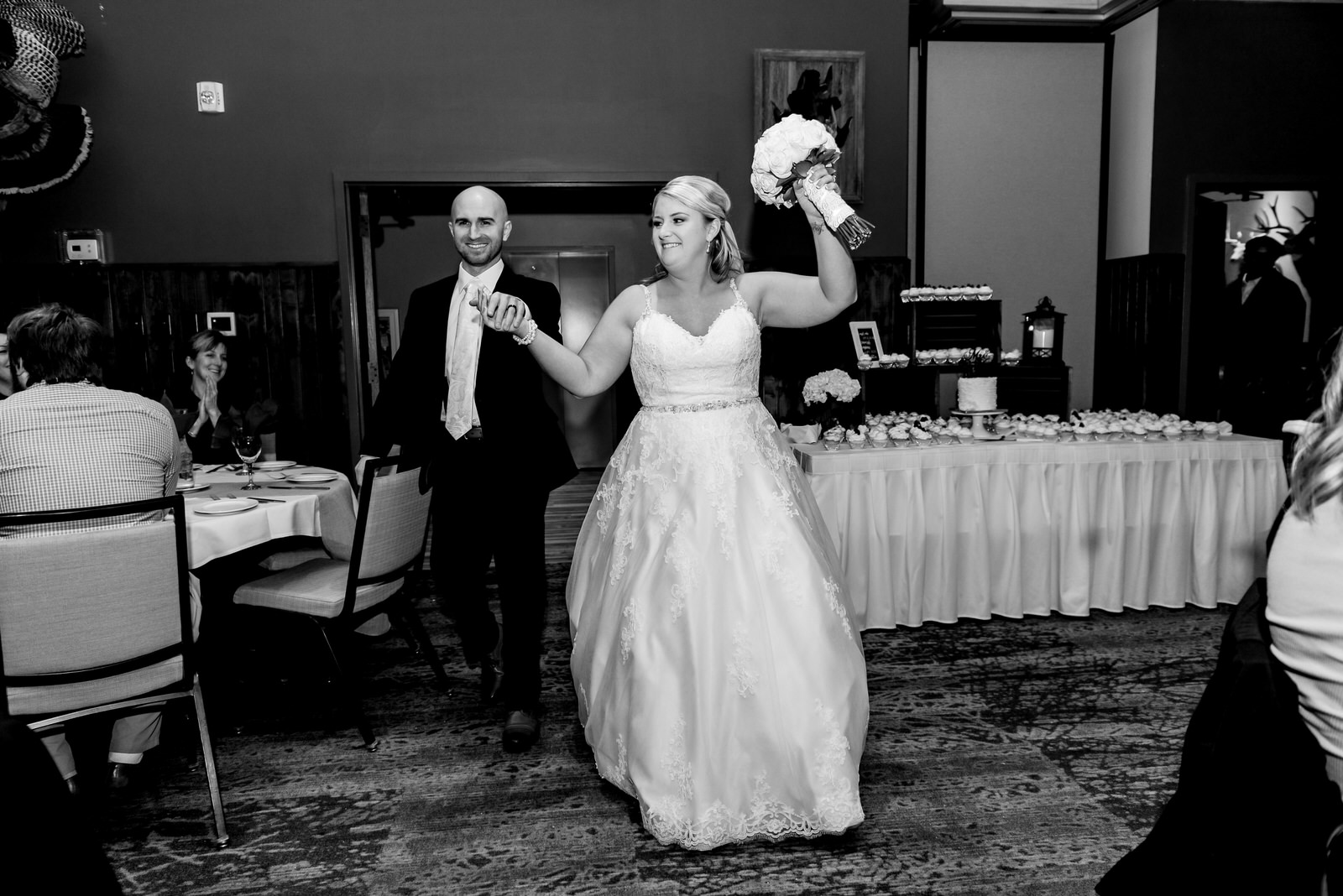 Heather and Taylor - Horse and Hunt Club Wedding - Highlights BW-174.jpg