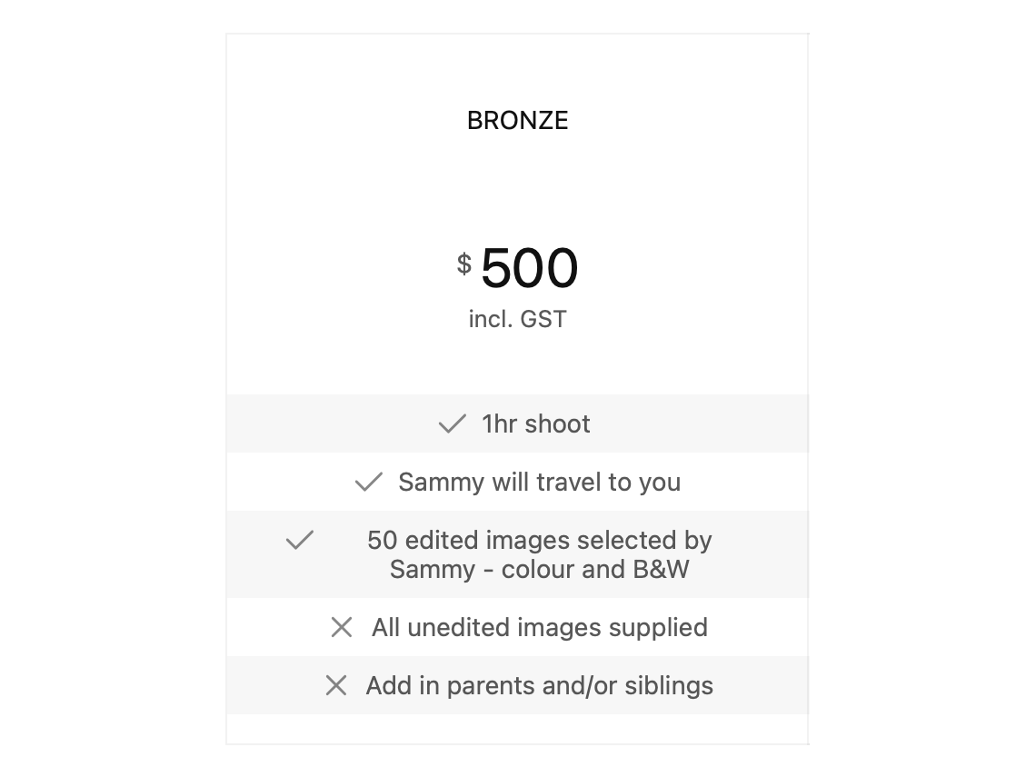 BRONZE_Newborn prices 2023.png