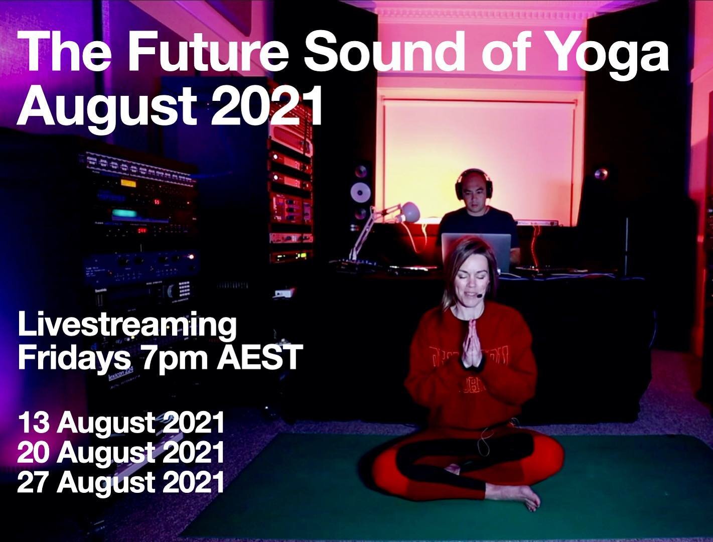 Looking forward to DJing 3x more @futuresoundofyoga livestreams later this month!

Wherever you are in the world, hopefully we can provide a lovely transition from the week into the weekend.

#futursoundofyoga #livestreaming #sydneylockdown