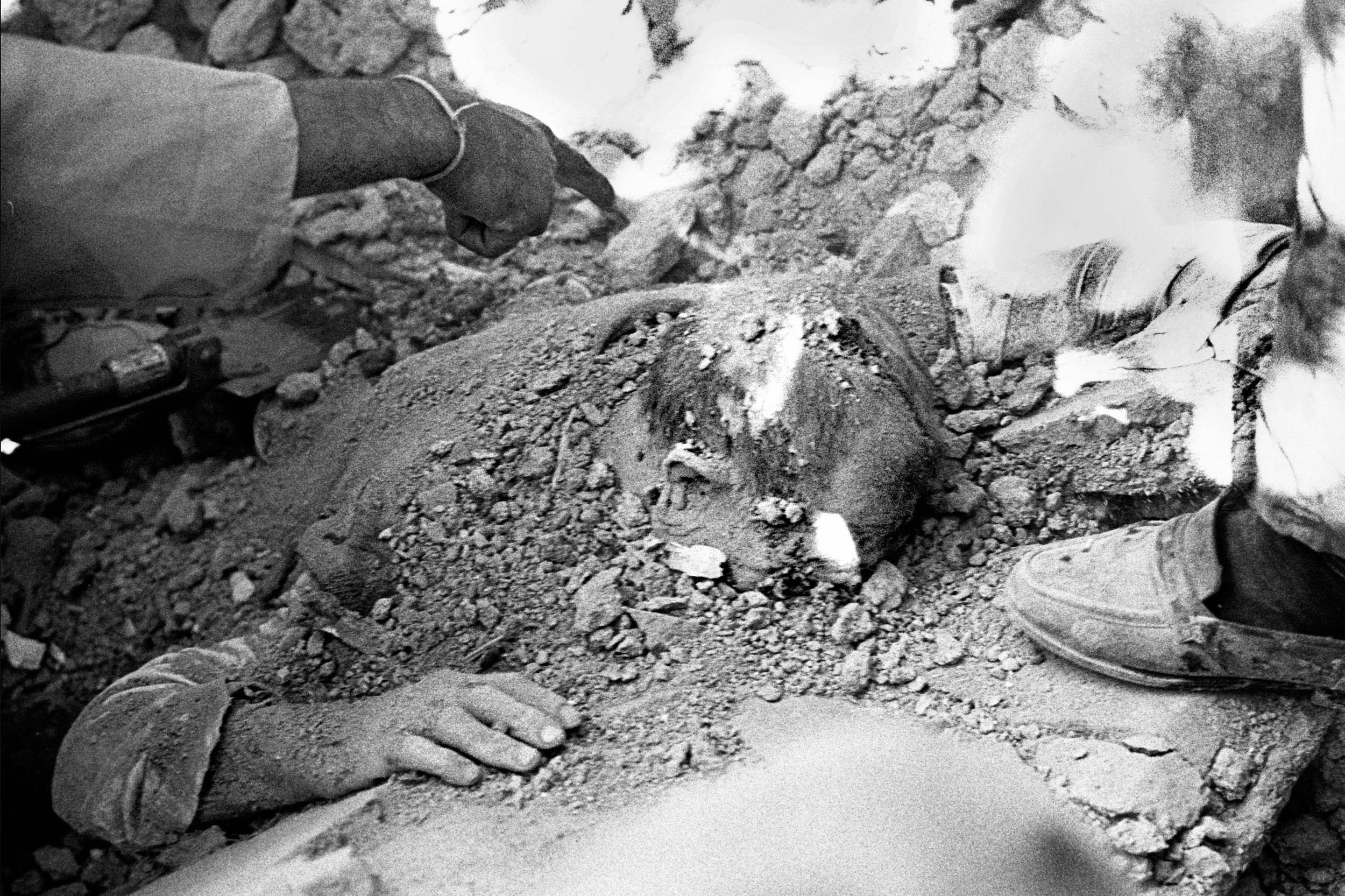 A region with mostly mud brick houses, dozens of villages were completely destroyed killing hundreds and devastating the lives of thousands. 