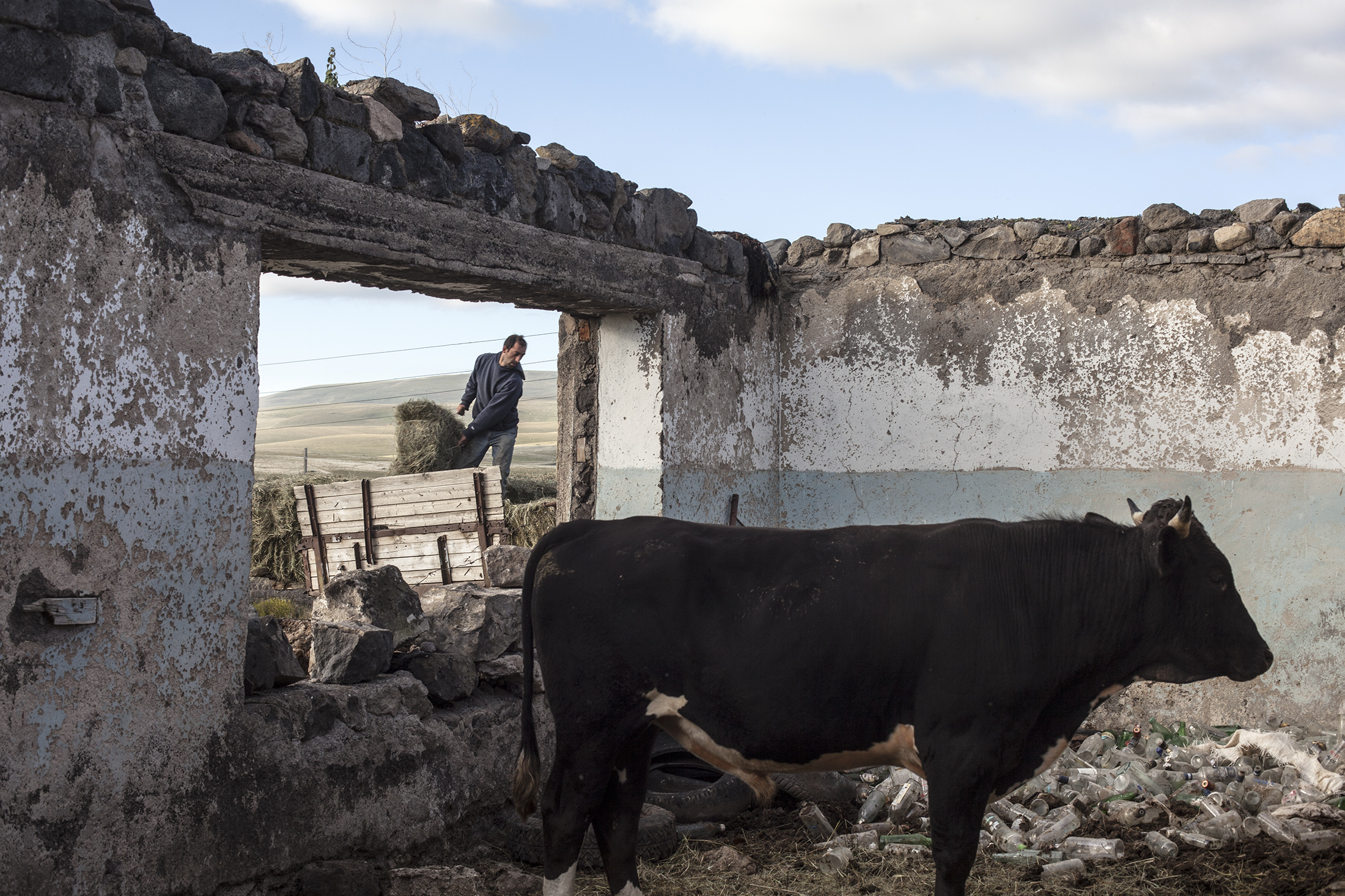  One village consisted of 11 families while the other was populated with over 1000 residents. 