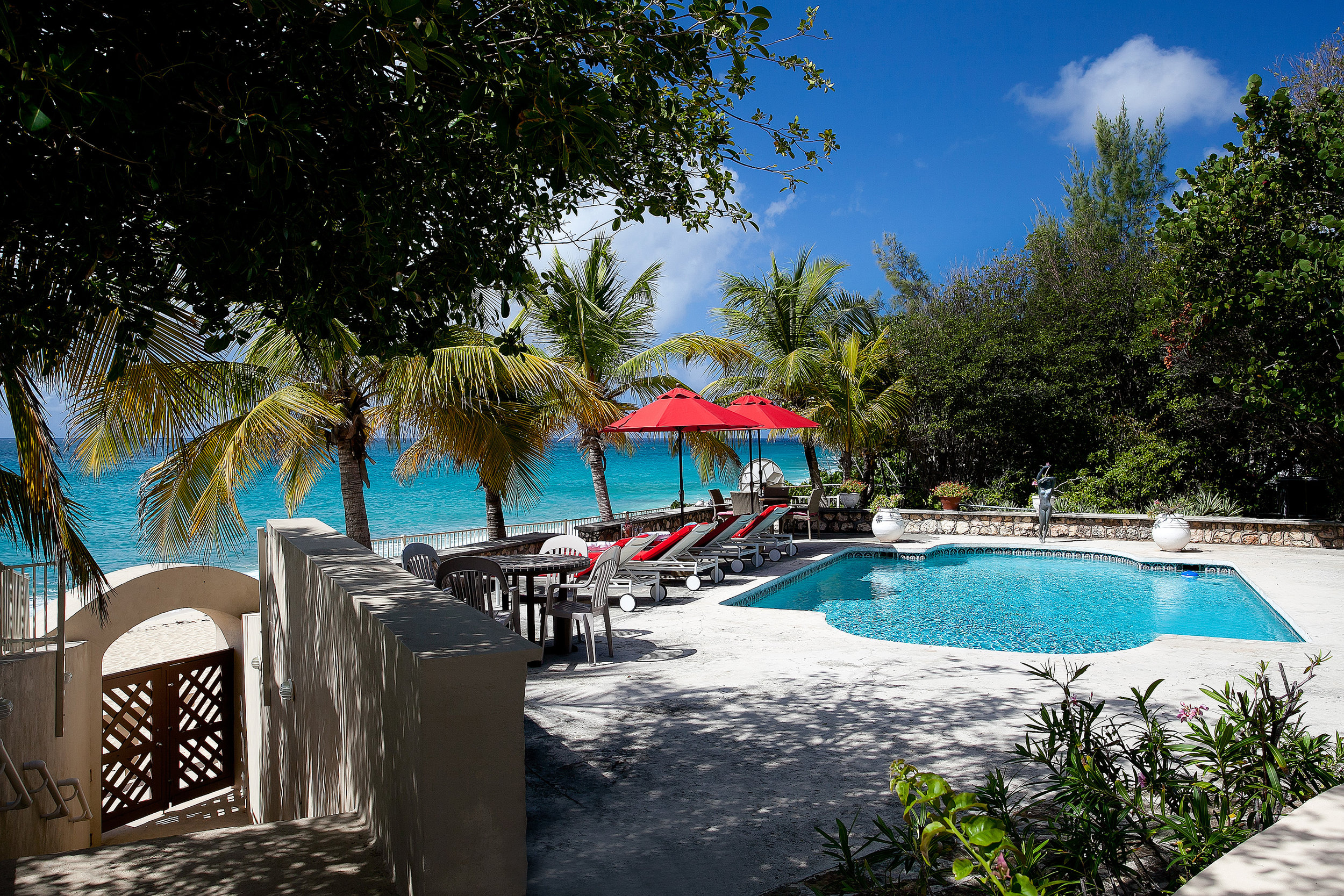 Baie Longue Beach House Beach Gate.jpg