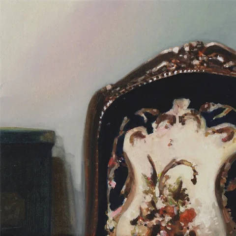 Untitled (Ease) , 2007 Watercolor and Gouache on paper 5" sq. (16" sq. framed) private collection, New York, NY