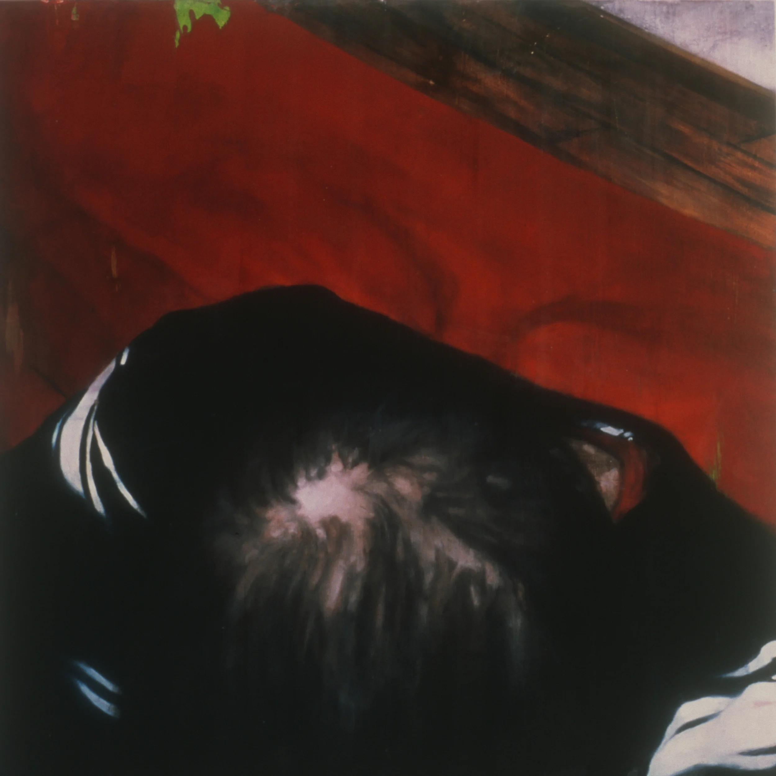 Untitled (Inheritance), 1998 Encaustic on panel 60" sq.