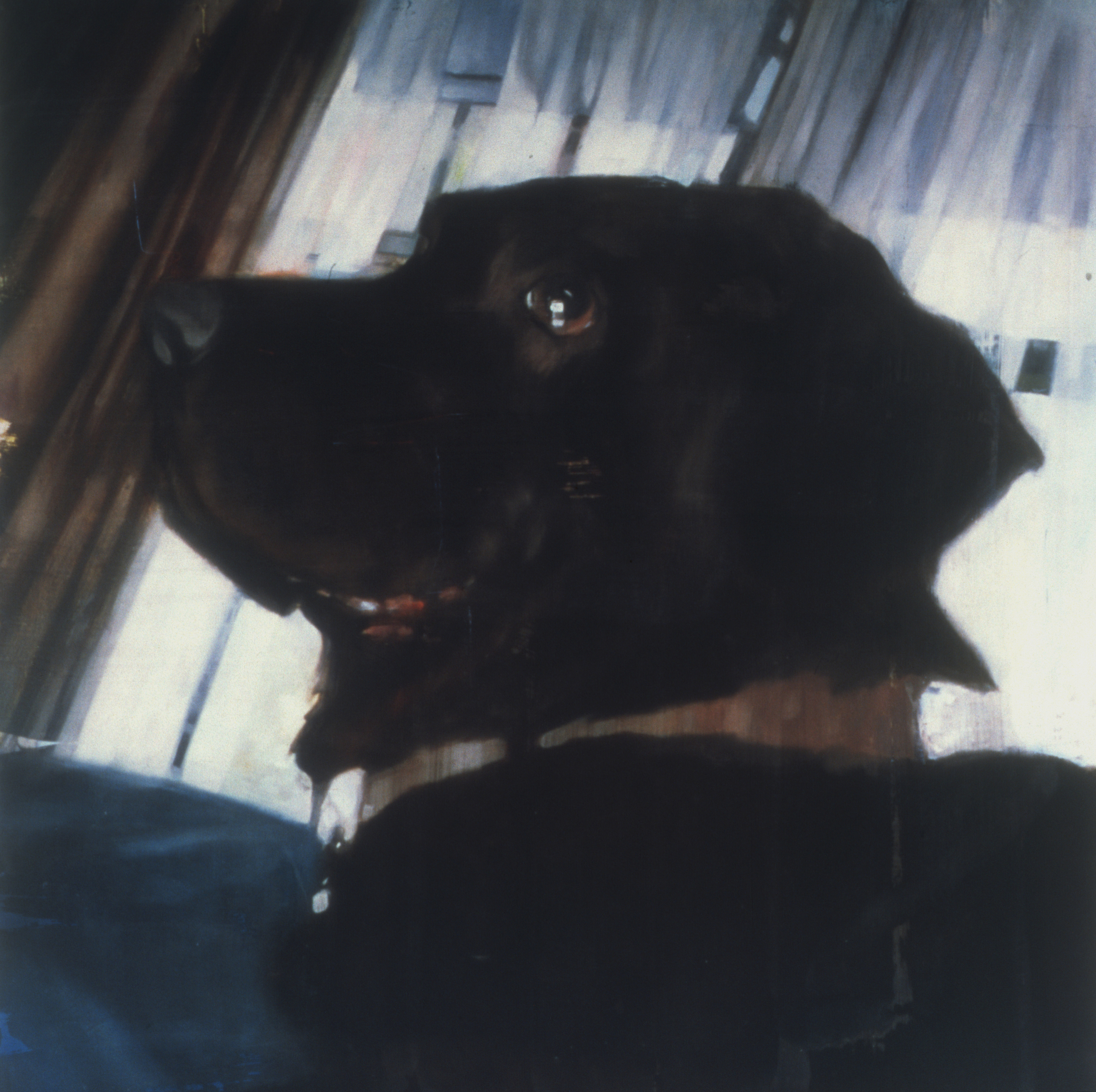   Untitled (Linville), &nbsp;1999 Encaustic on panel 48" sq.   private collection, Memphis, TN  