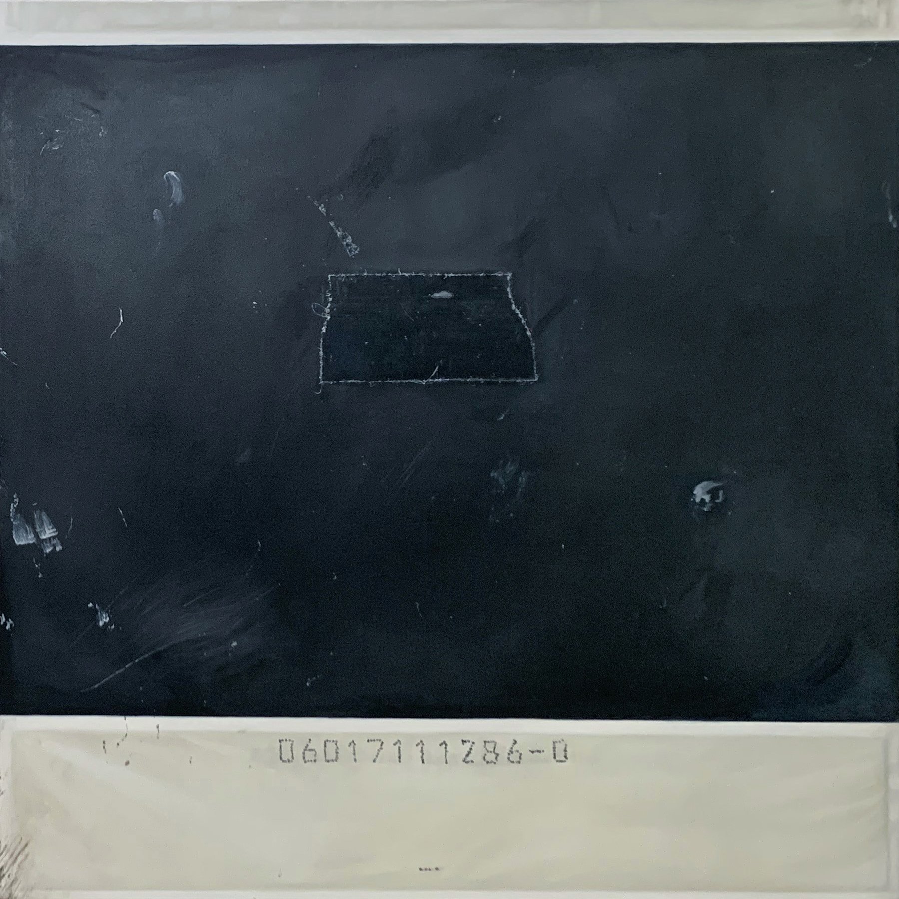  Untitled (Found: Seven) - Recto, 2021-22 Oil on canvas 152.4 x 152.4 cm (60 x 60 inches) 