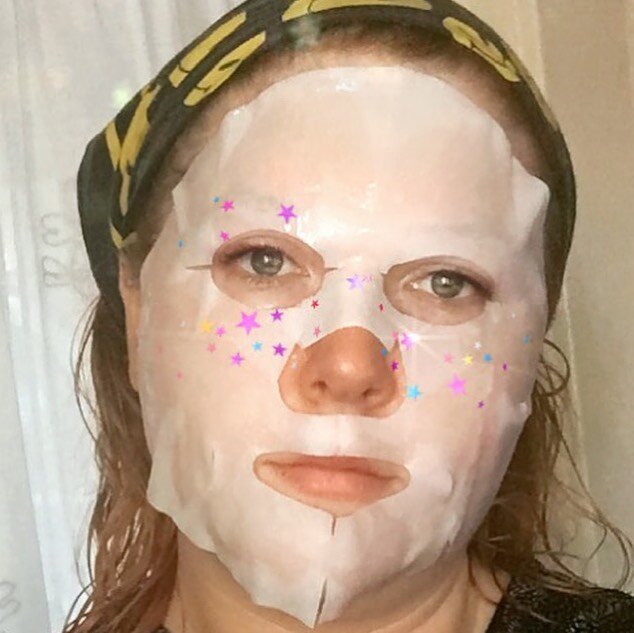 It&rsquo;s scientifically proven that sheet masks suck your negative bitch energy directly from your pores and transform you into a beautiful friendly radiant angel! #science #sheetmask #selfcare