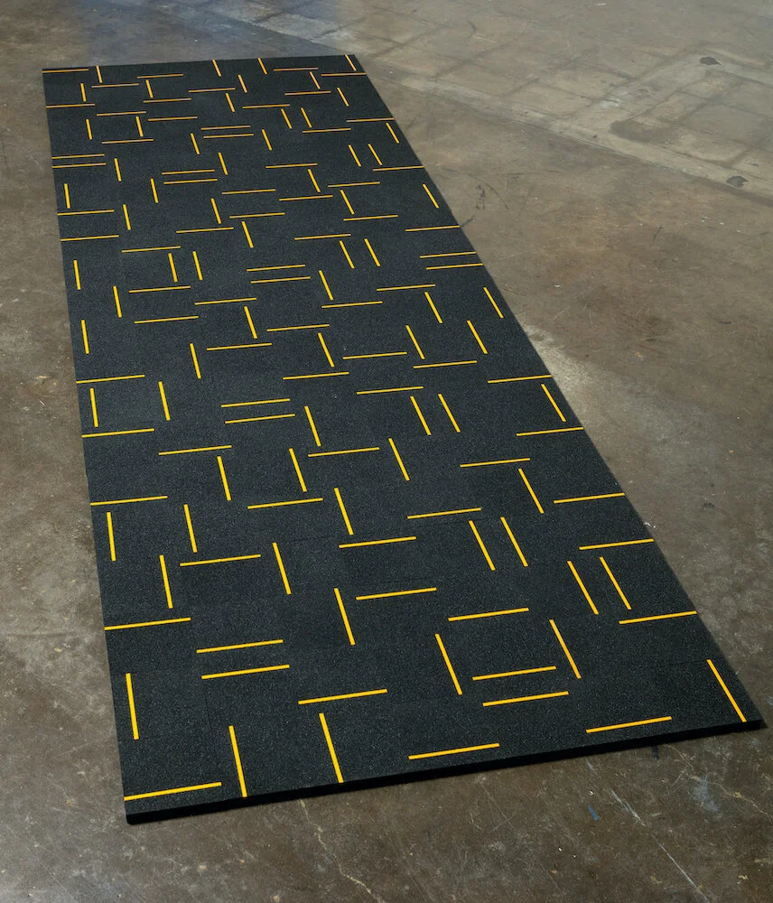 ‘Tread(5)’  Safety Walk Slip Resistant and Reflective Tread, 2019  Dimensions Variable  NFS