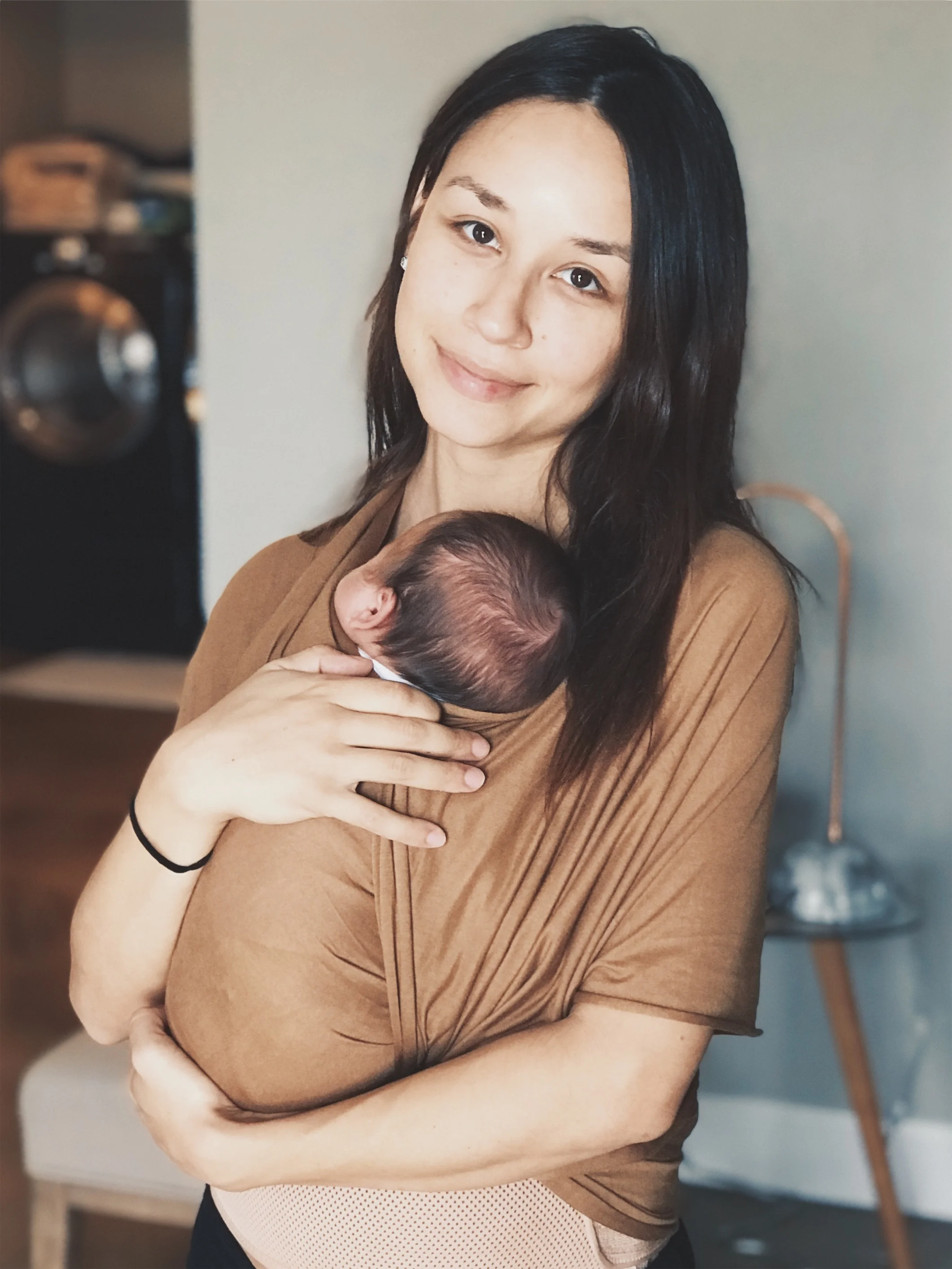 I loved my Solly baby carrier, which worked from birth to 25 pounds.