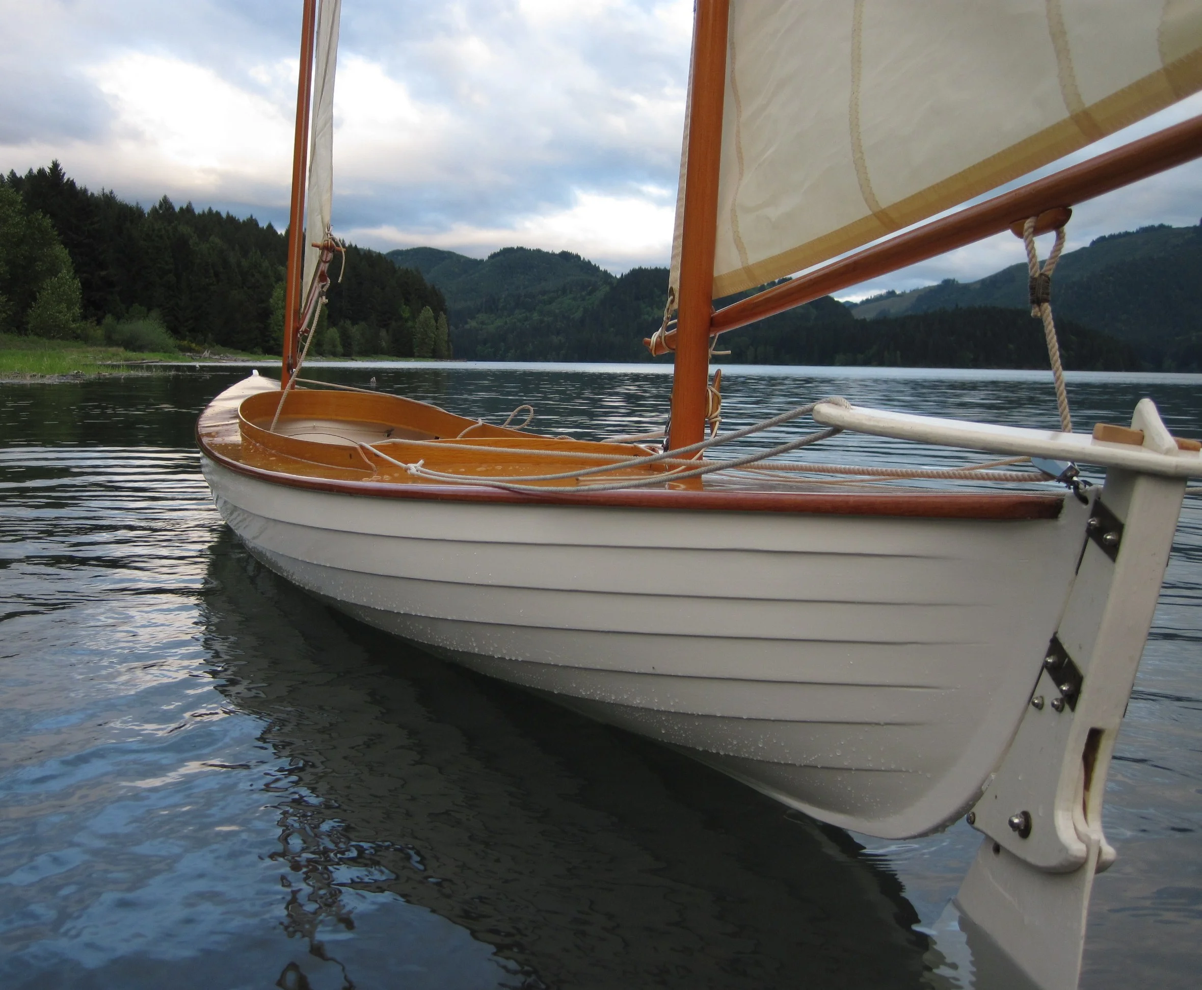 Macgregor Sailing Canoe — Thomas Boats Greenland Paddles, Skin On