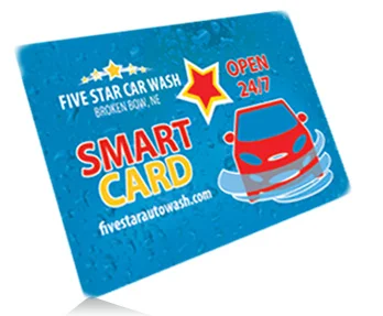 The Smart Card from Five Star Car Wash