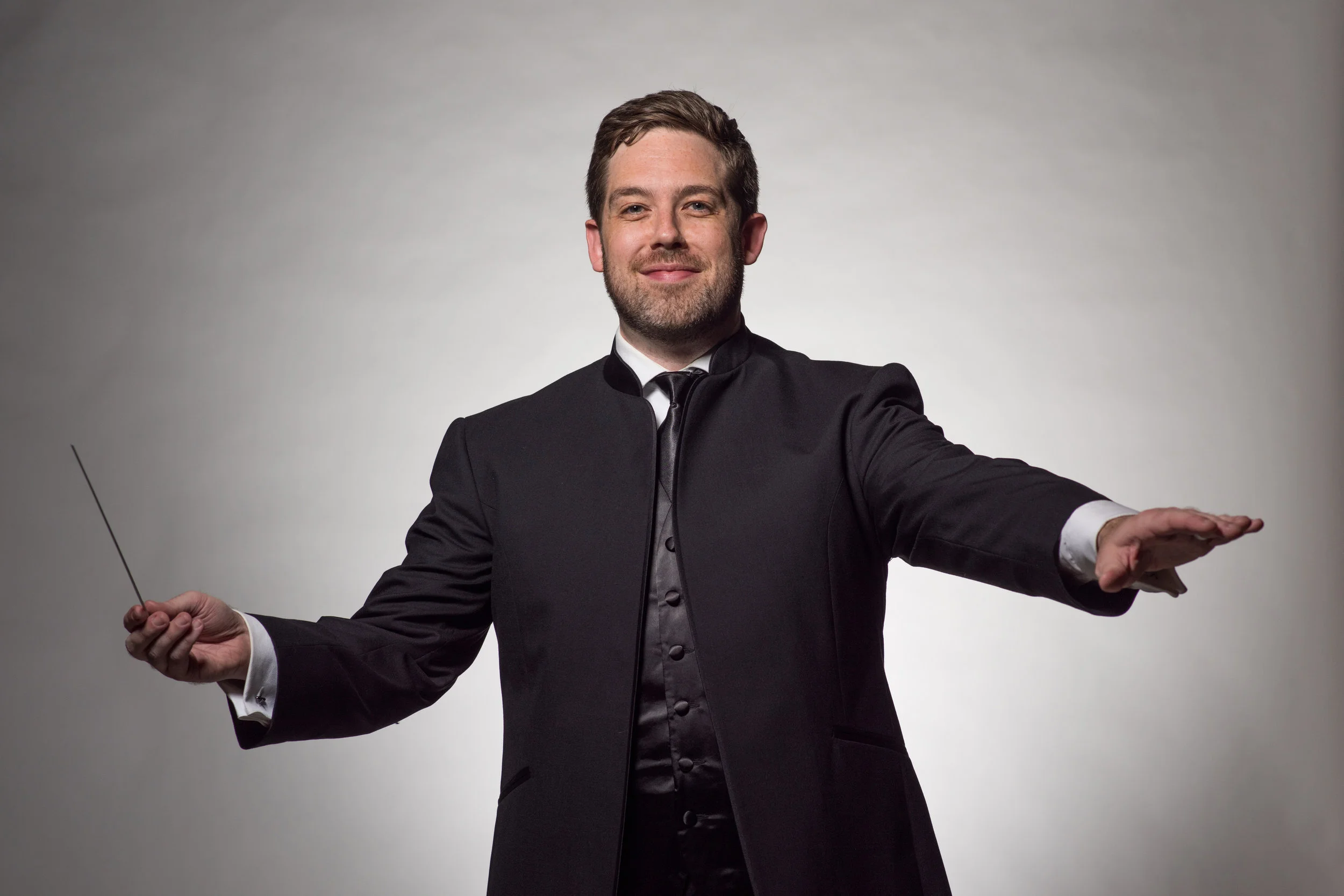 Conductor Brett Mitchell is the new Colorado Symphony music director. (Photo by Peter Lockley)