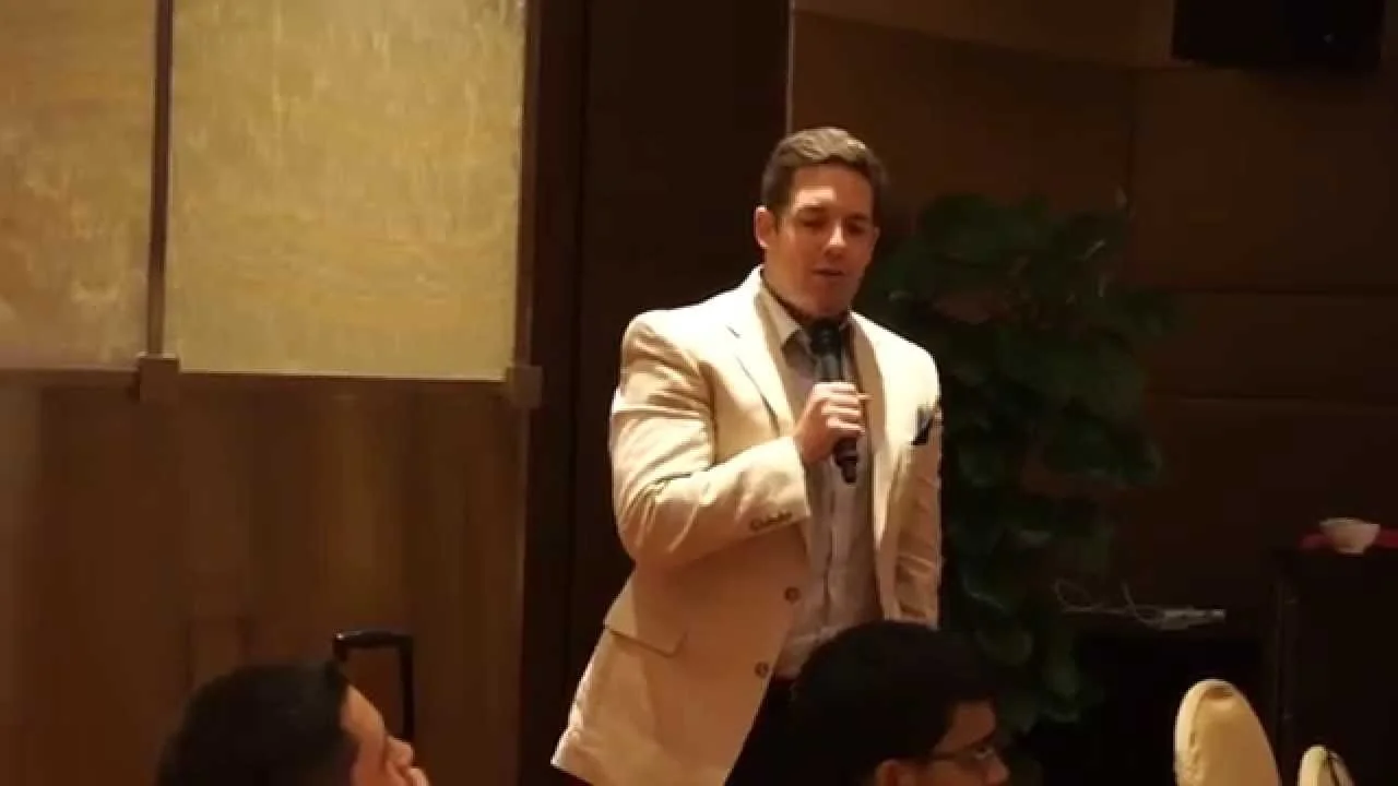 Video: China tour farewell speech