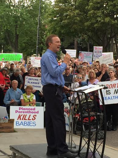 Pastor Kent Norell, City Hill Church "Abortion is not the answer; we can do better that."