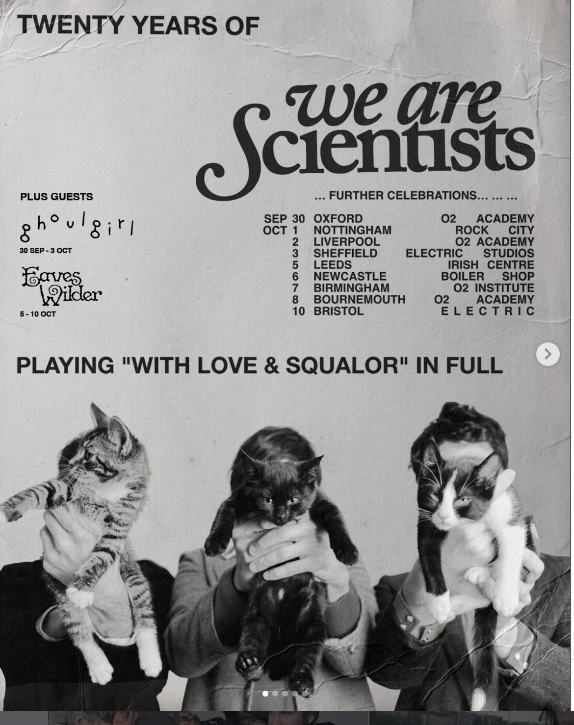 We Are Scientists Live -- Birmingham, UK
