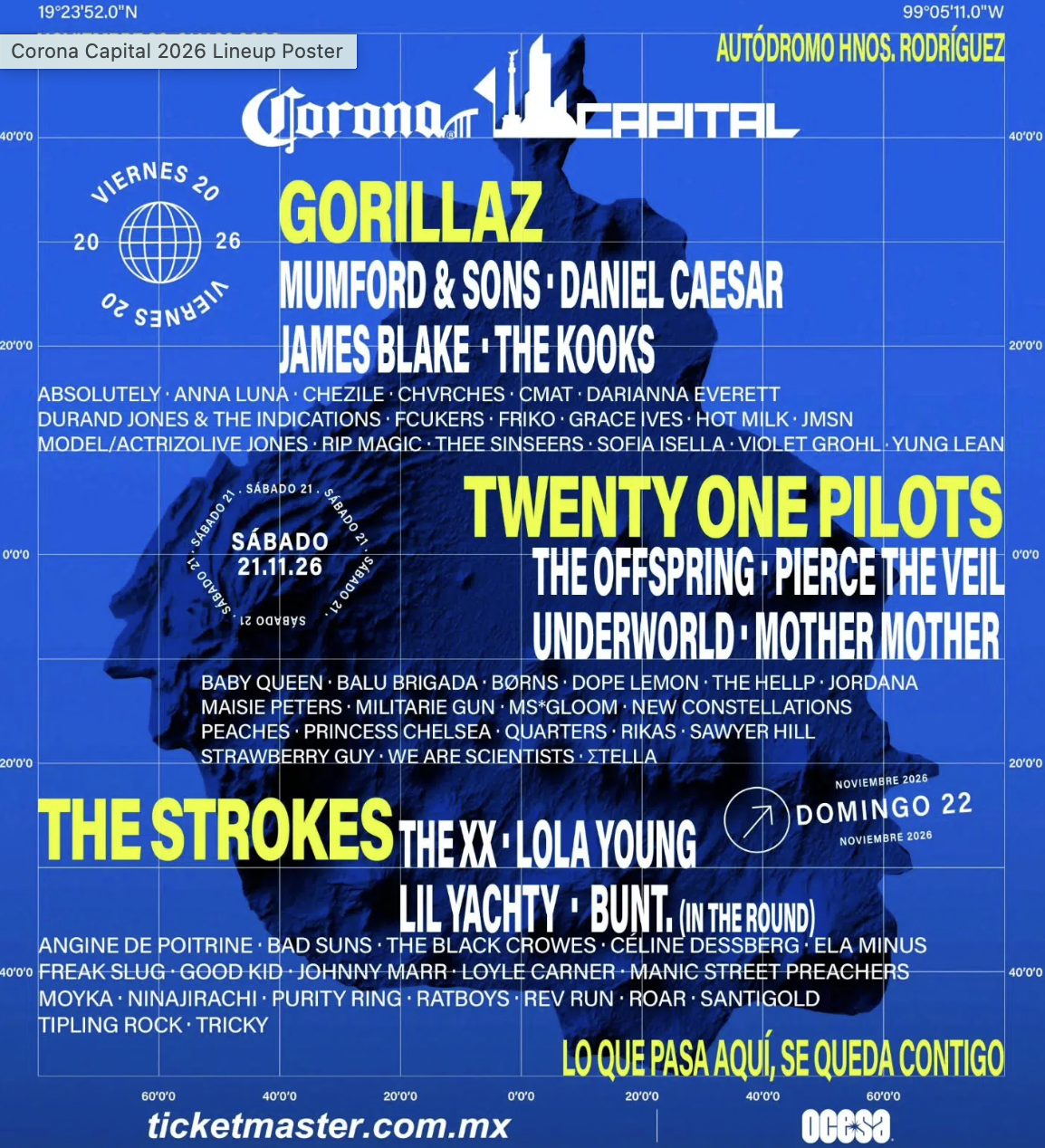 W/ We Are Scientists -- Corona Capital Festival