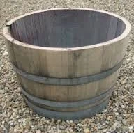 2. Wooden Wine Barrel