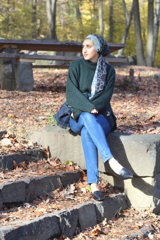 hijab-moroccan-scarf-fall winter fashion