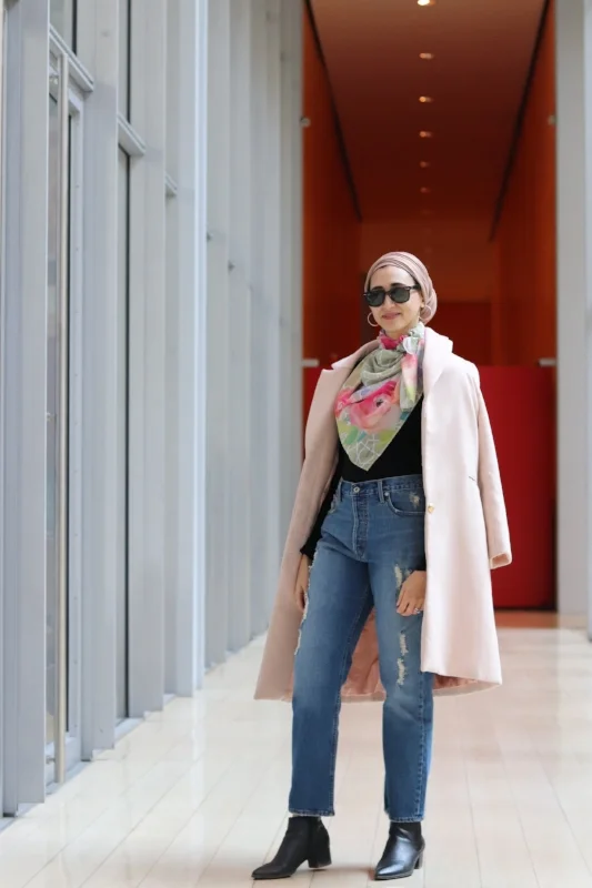 moroccan scarf neck scarf nyc fashion