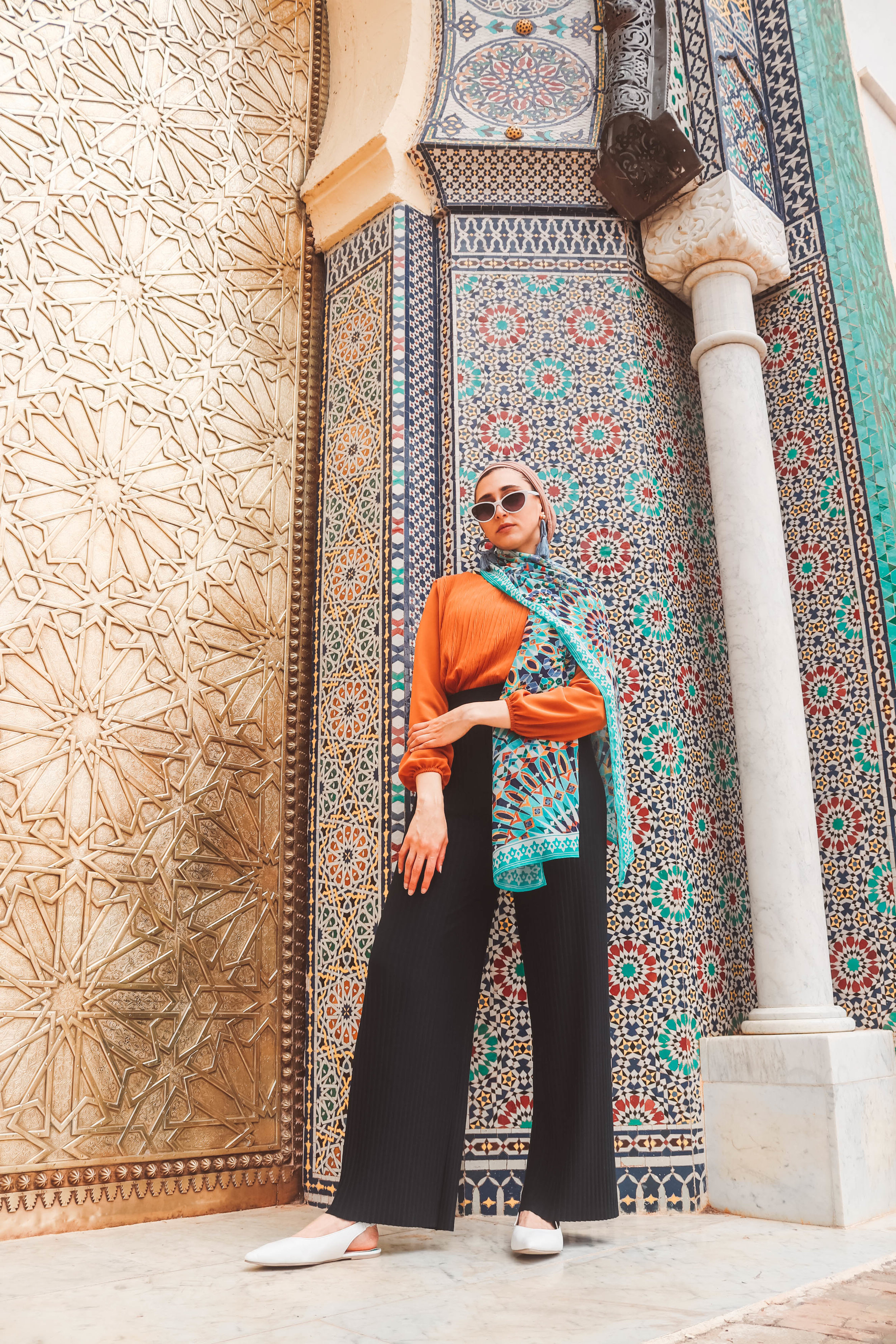 fez-morocco what to wear in morocco , morocco outfits karama by hoda