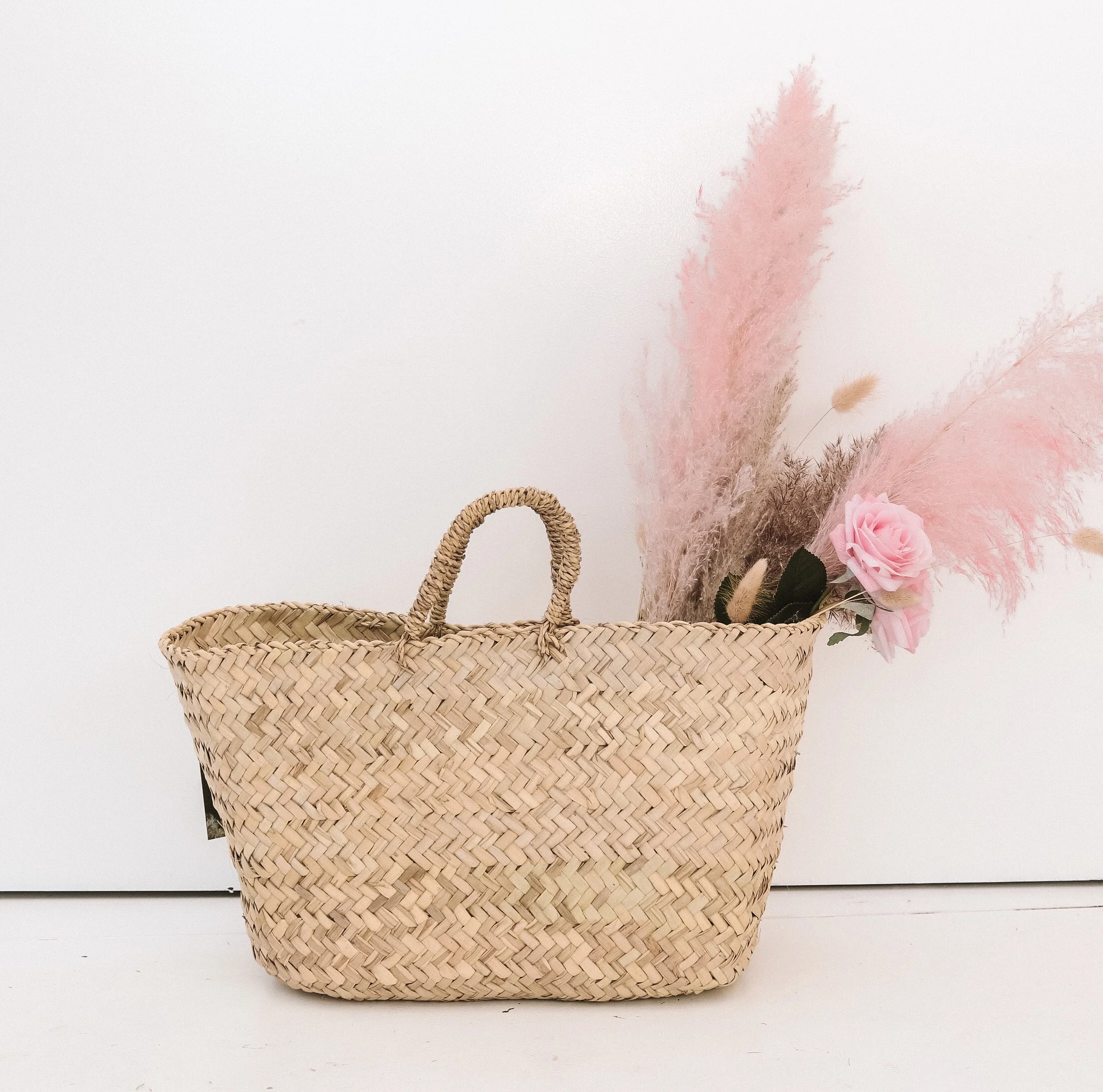 Moroccan Hand Woven Basket- Karama by Hoda.jpg