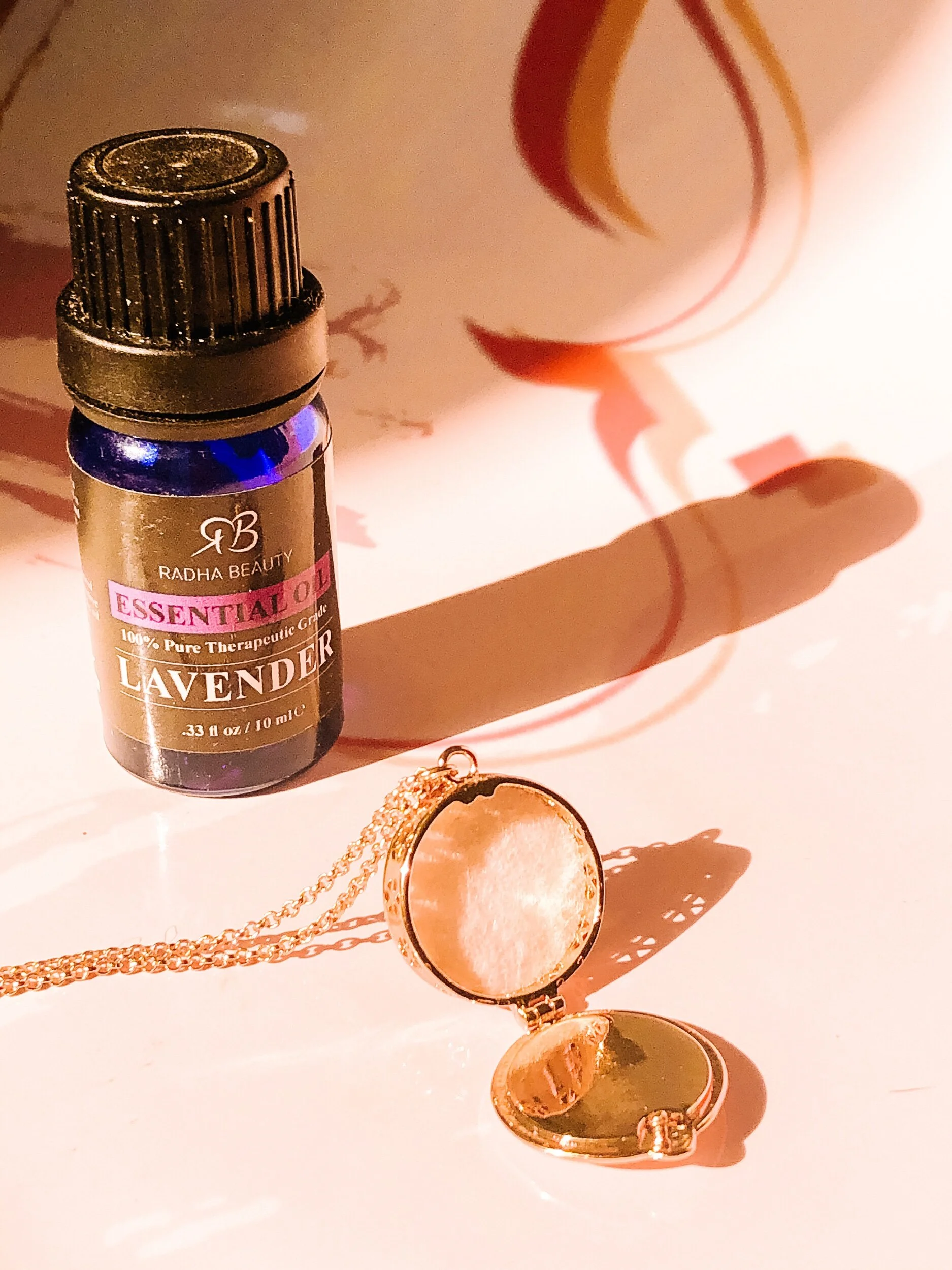 -$49 Aroma Gold Star Necklace - Karama by Hoda- Holistic Lifestyle