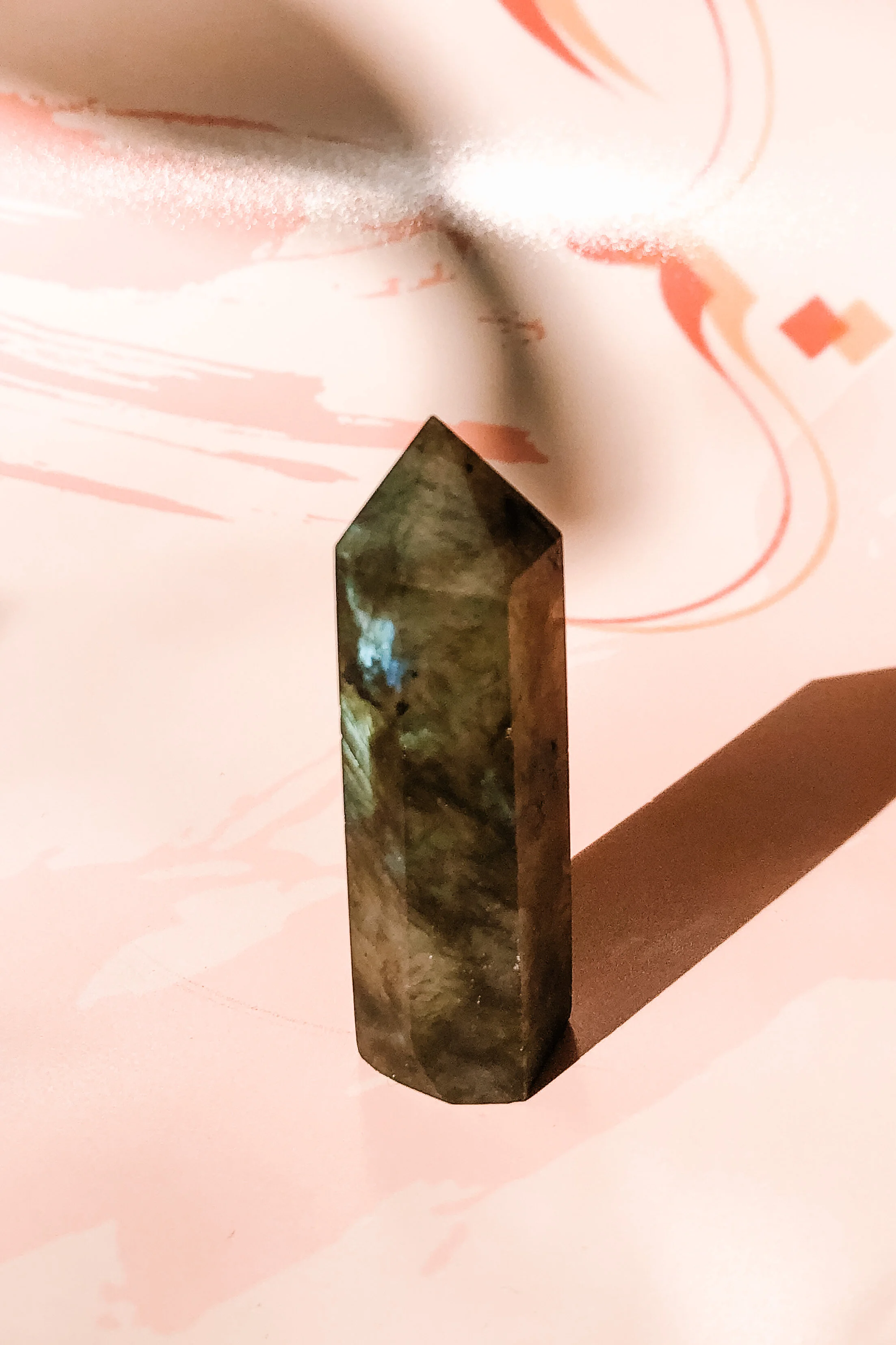 $24- Labradorite Healing Crystal-Karama by Hoda- 