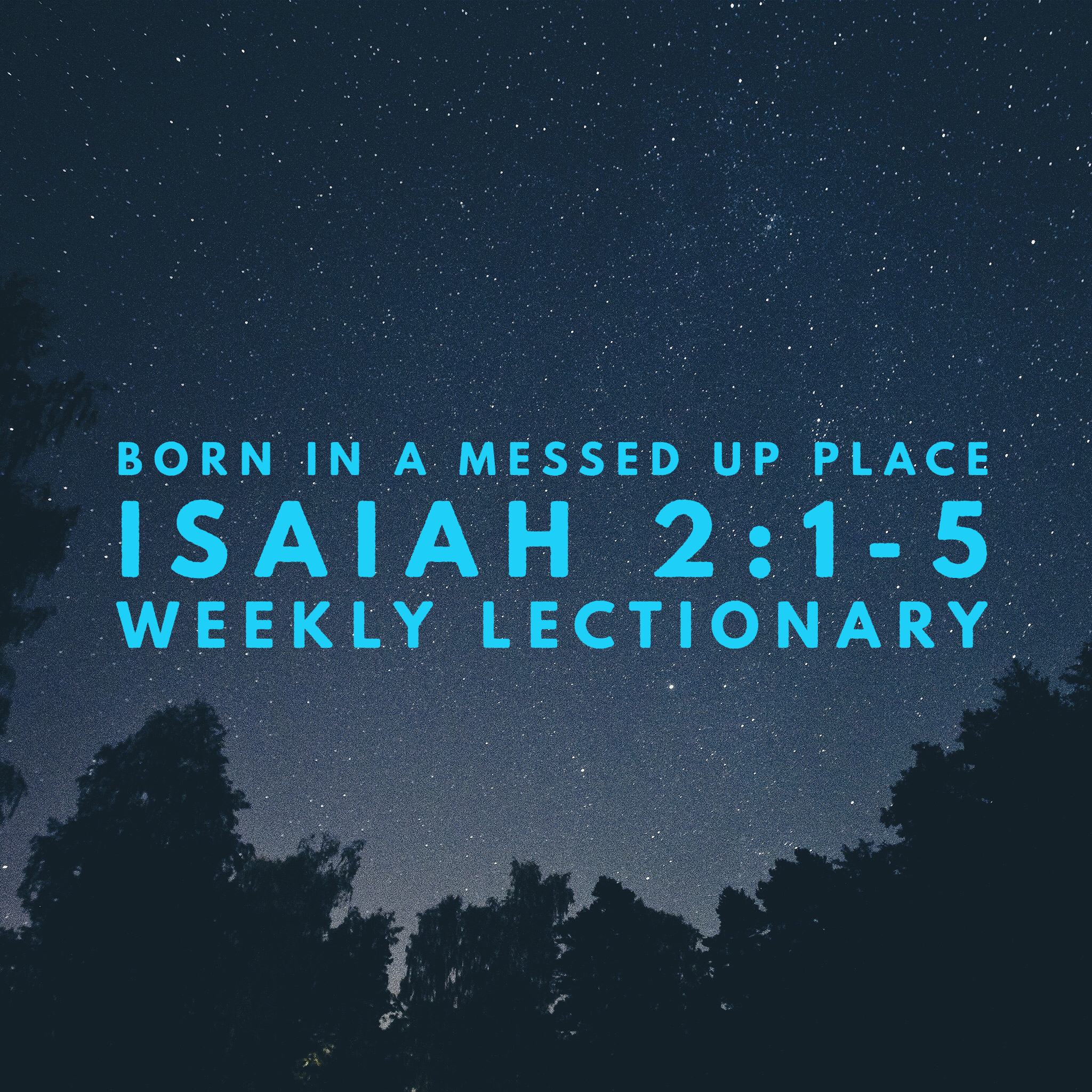 Born in a Messed Up Place