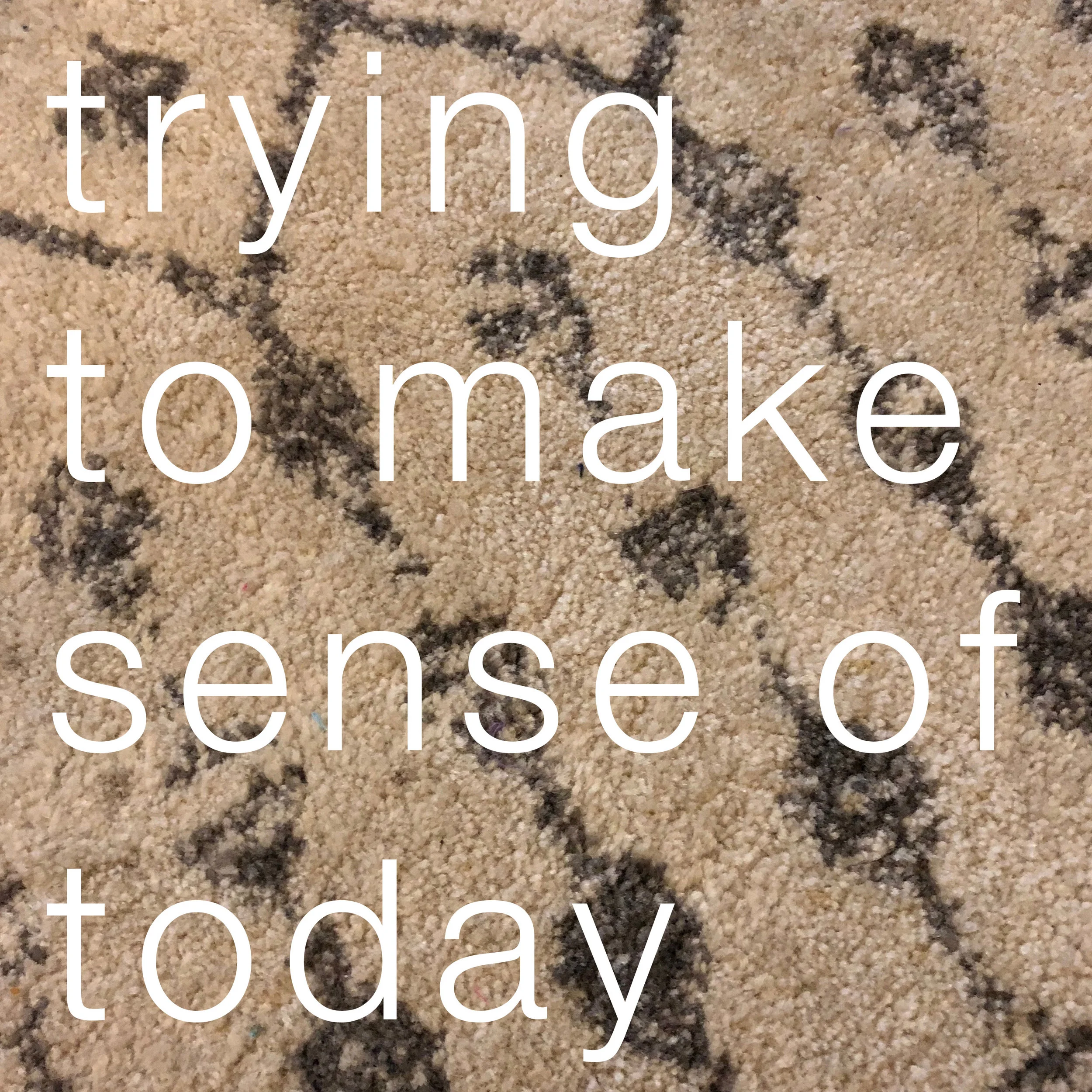 Trying to Make Sense of Today