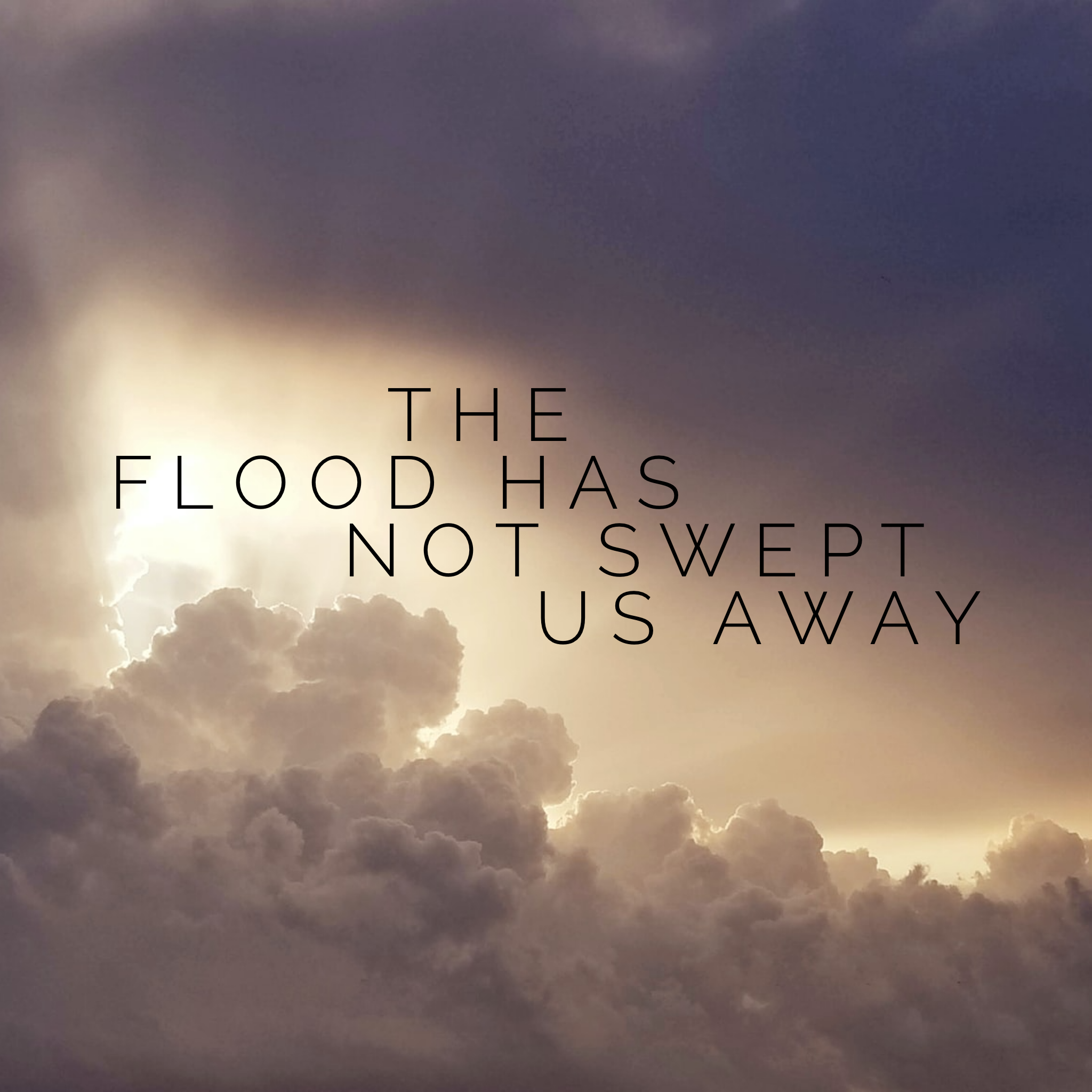 The Flood Has Not Swept Us Away