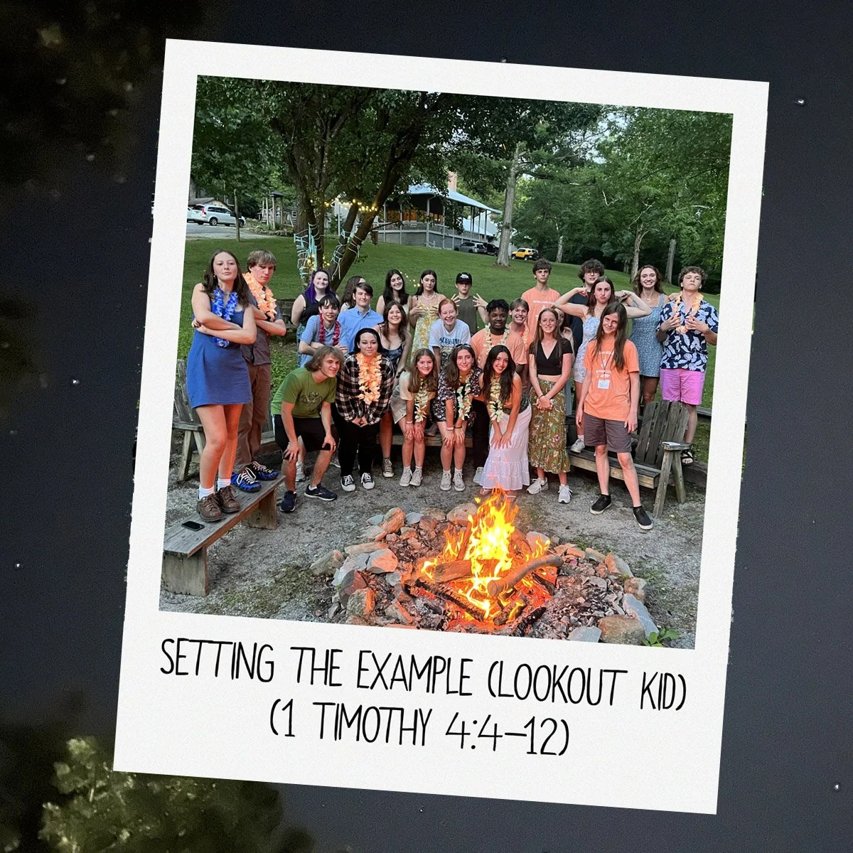 Setting the Example (Lookout Kid) (1 Timothy 4:4-12)