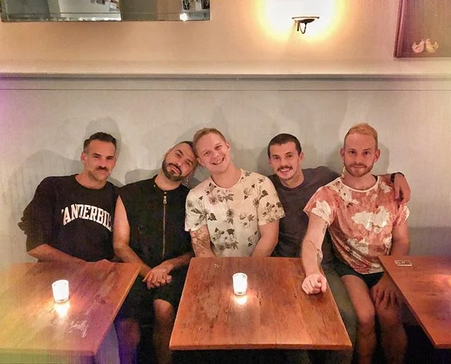 Last night these boys were back in the baby blue for final farewells. Come in tonight for our very last dinner before tomorrow’s brunch to end all brunches. 
Penelope loves you 💙 
#yum #love #seeyousoon