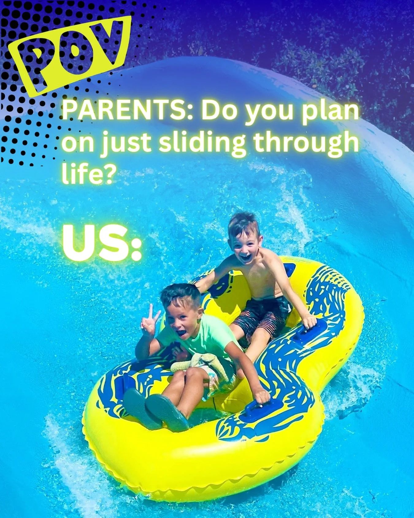 Any thoughts on sliding through life? 

We&rsquo;re biased here, so we might not be the right people  to ask. 😉 🤣 🌊 

#waterworkspark #waterslides #reddingca #pov