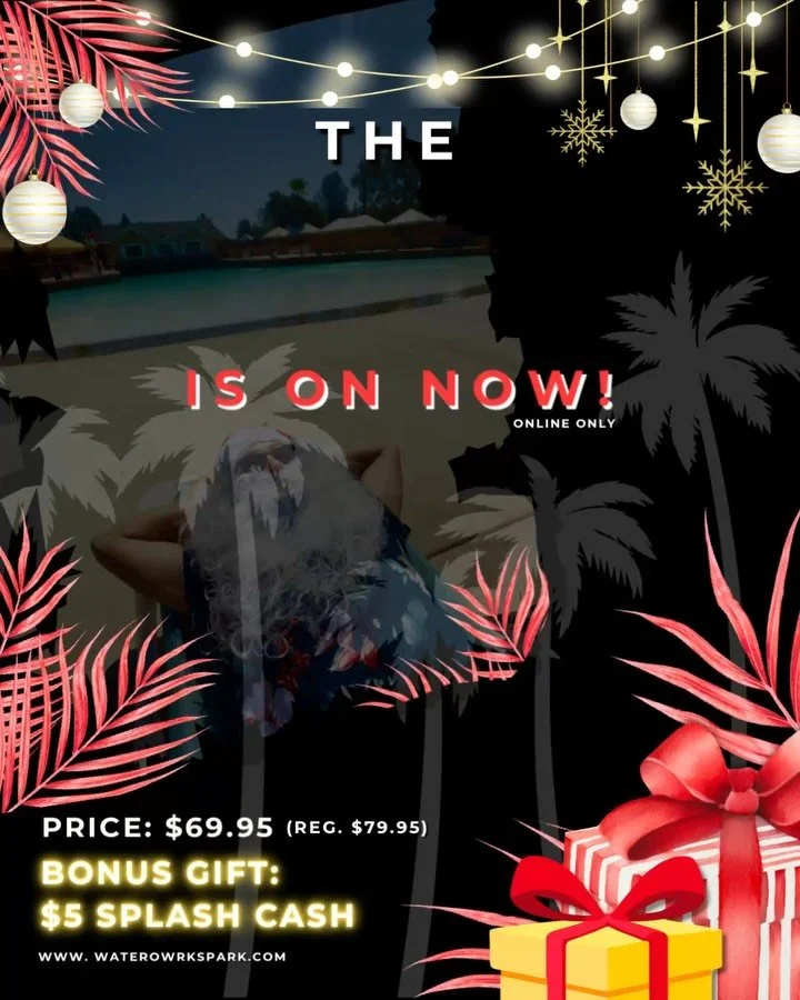 🎁Good morning Black Friday Shoppers! Our Santa Sale for Season Passes has begun! Head over to www.WaterWorksPark.com to secure the best deal for the 2026 slide season! 🌊 

#waterworkspark #reddingca #reddingcalifornia