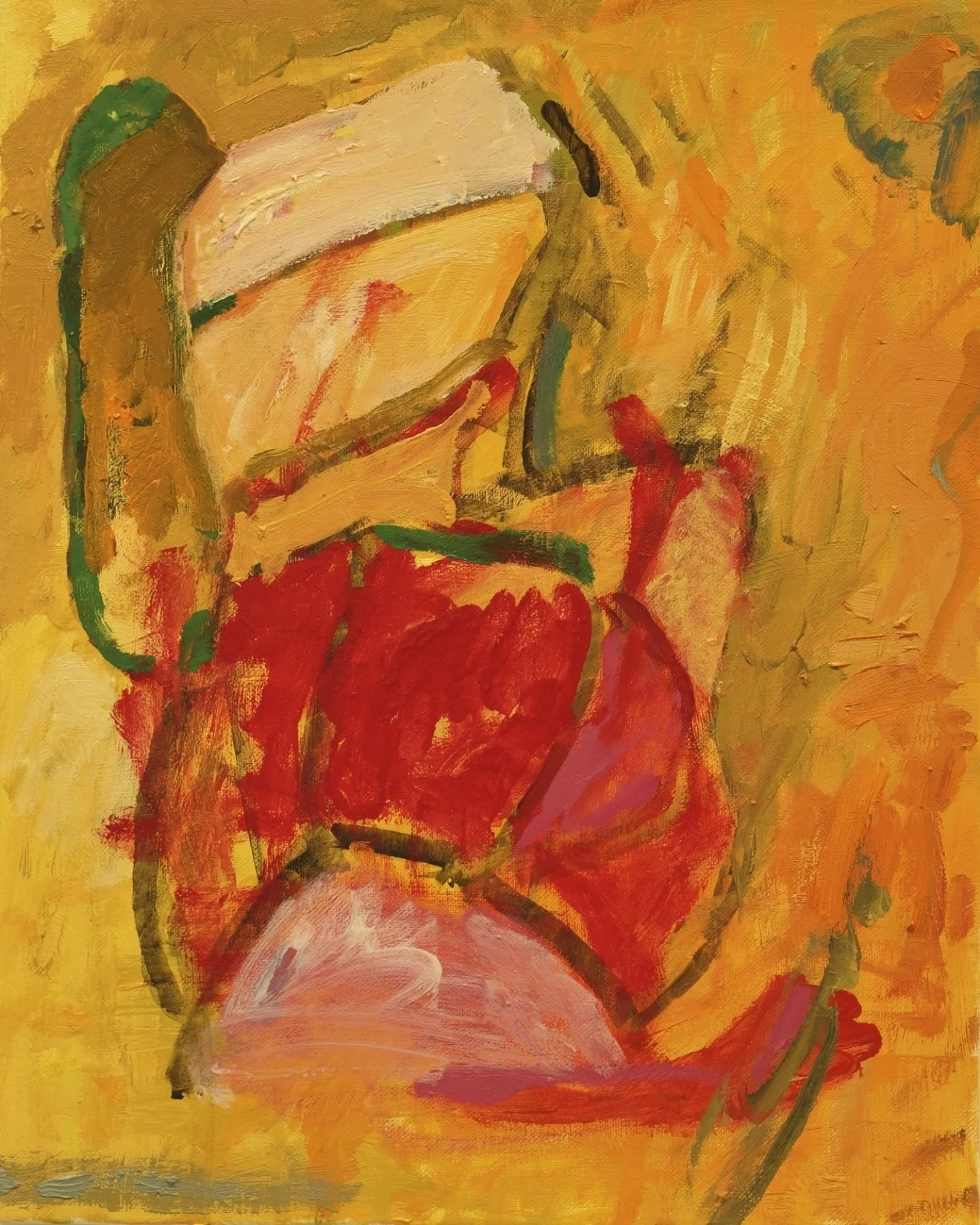   Untitled , Oil on canvas, 20 x 16 inches, 2014 
