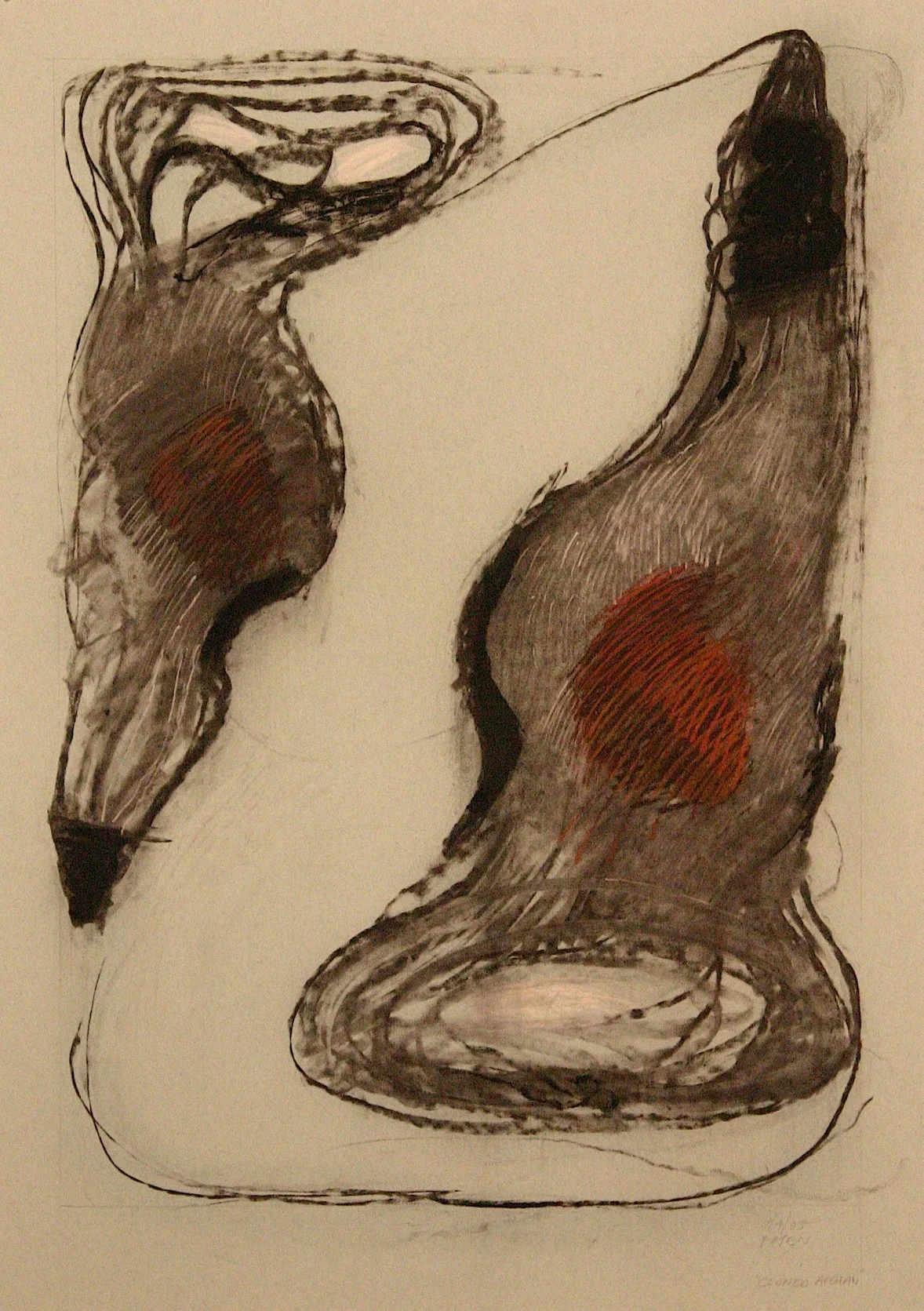   Cloned Again, 39 1/4 x 27 1/2 inches, 2004  