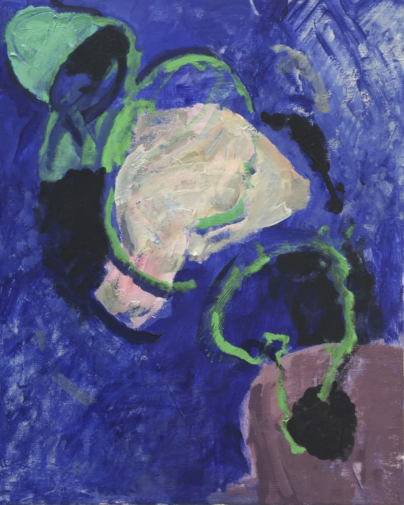  Untitled, Oil on Canvas, 20" x 16", 2014 