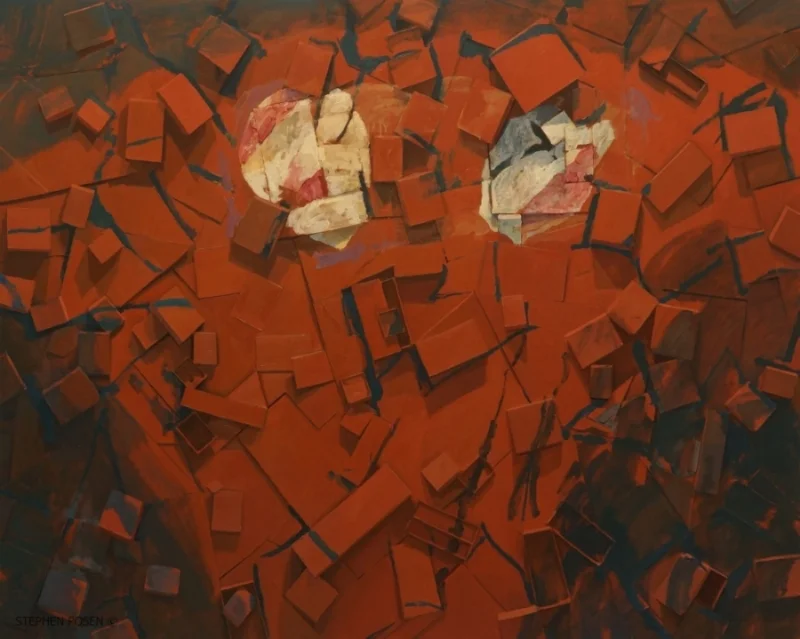   Fanny , 1998  Oil on canvas  72 x 90 inches 