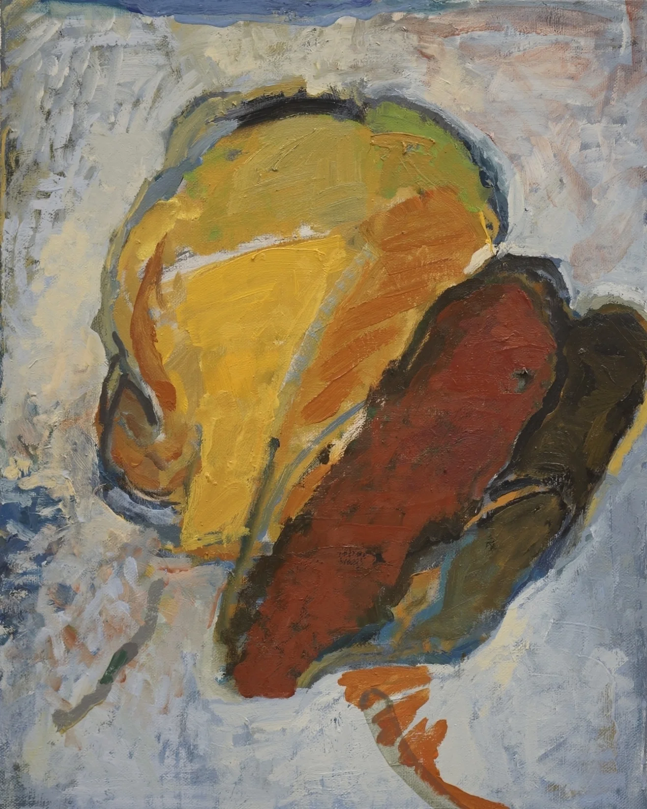   Untitled , 2014  Oil on canvas  20 x 16 inches 