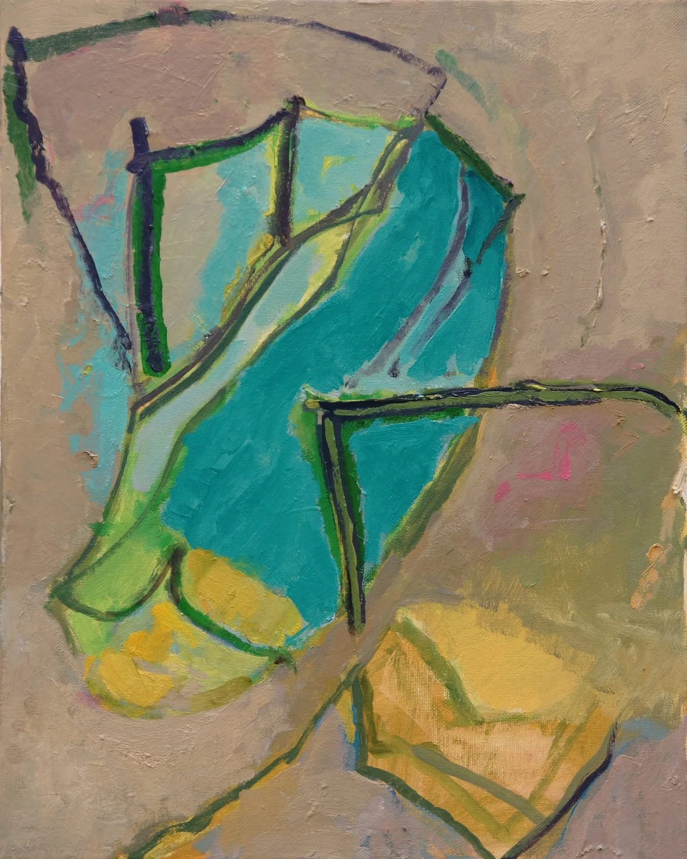   Untitled , Oil on canvas, 20 x 16 inches, 2014 