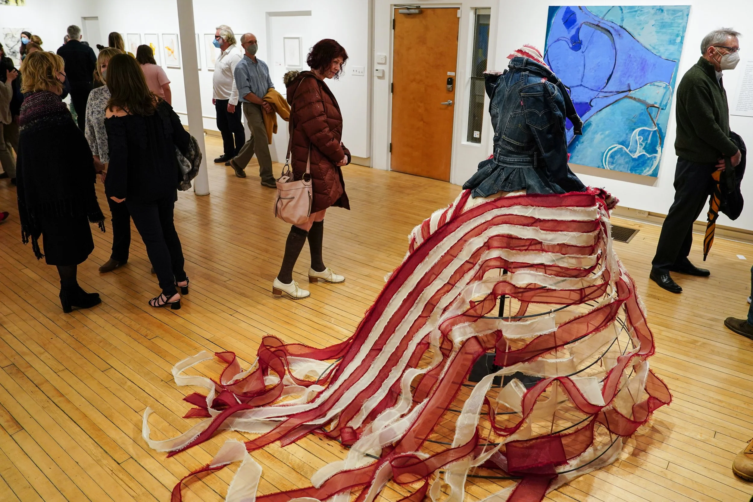  posen x posen x posen opening reception featuring the work of Stephen, Zac and Alexandra Posen on April 1, 2023, at Stirner Modern in Easton, Pennsylvania. 