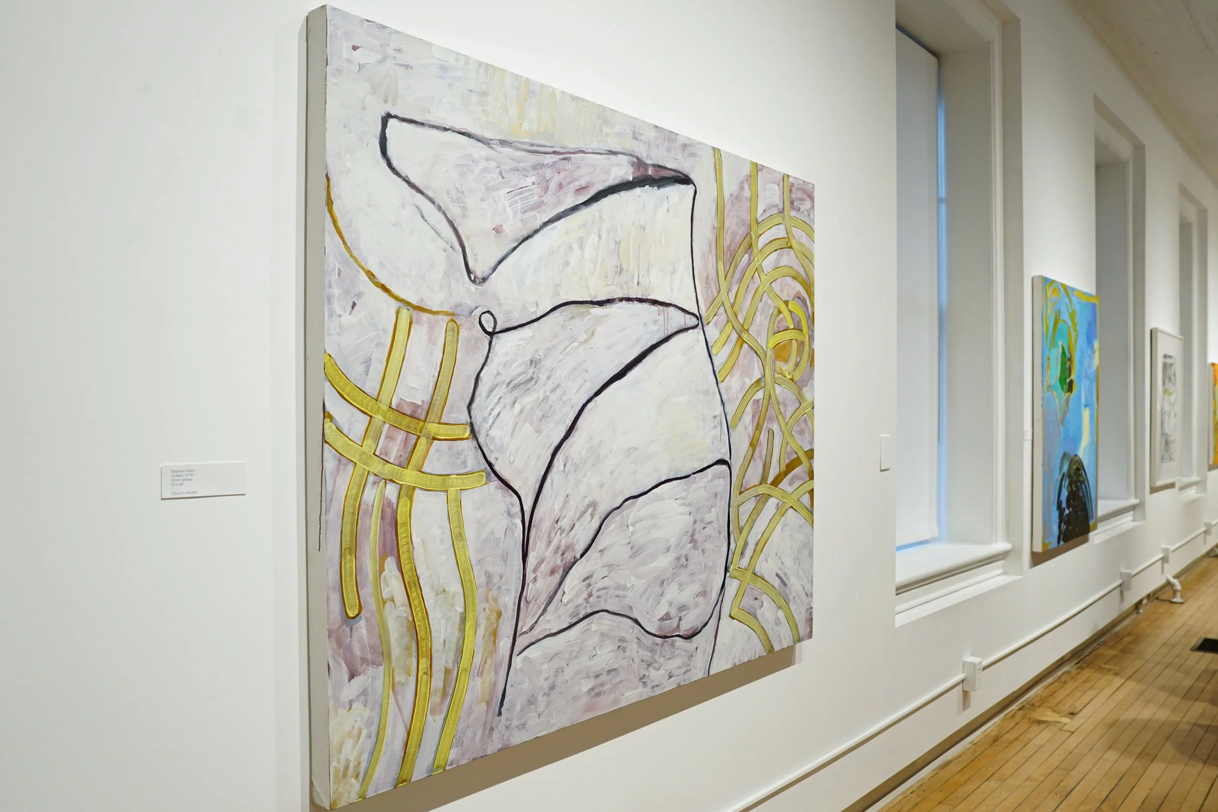  posen x posen x posen opening reception featuring the work of Stephen, Zac and Alexandra Posen on April 1, 2023, at Stirner Modern in Easton, Pennsylvania. 