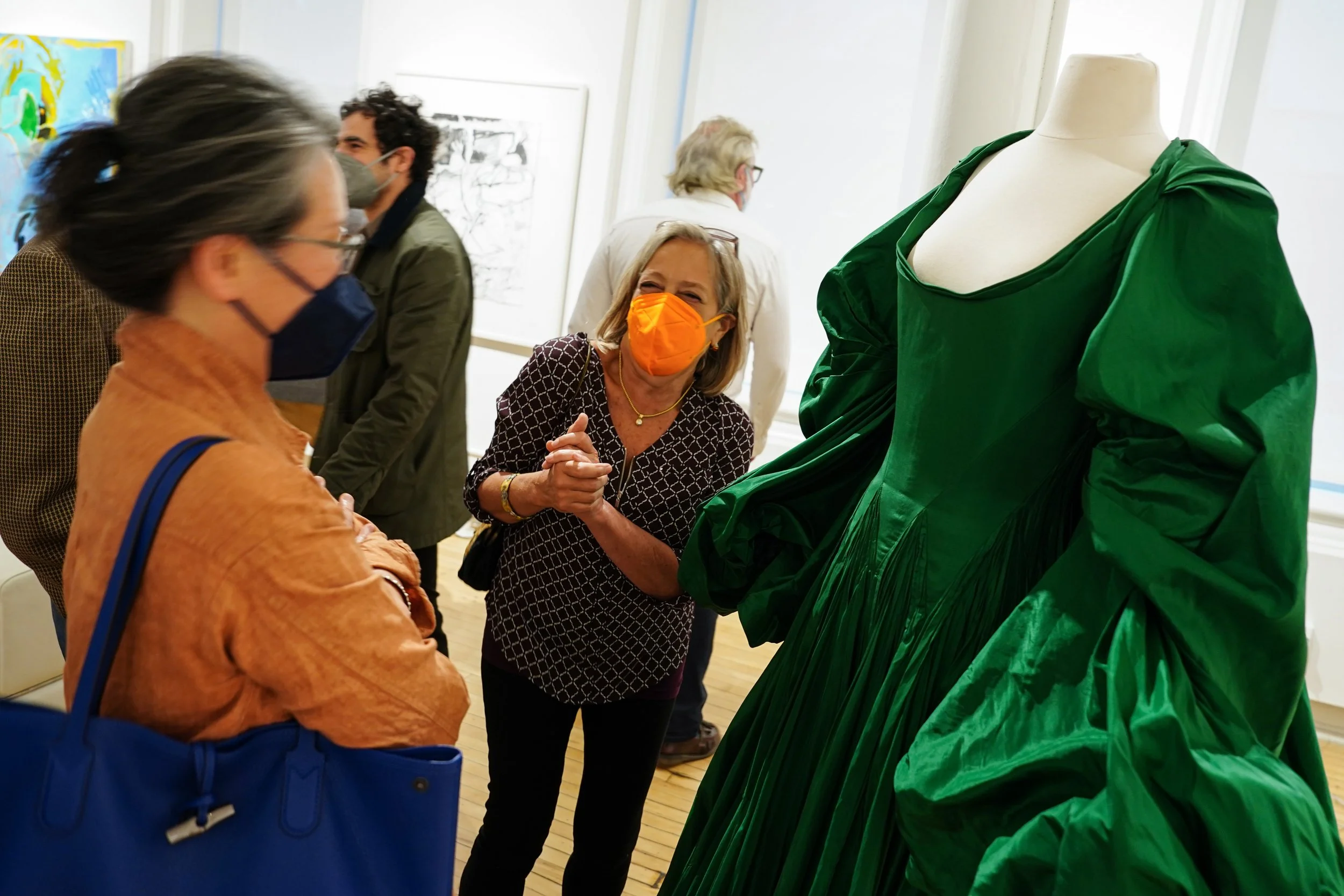  posen x posen x posen opening reception featuring the work of Stephen, Zac and Alexandra Posen on April 1, 2023, at Stirner Modern in Easton, Pennsylvania. 
